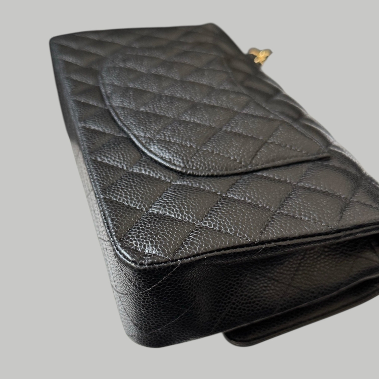 Chanel Caviar CF25 荔枝枝金扣