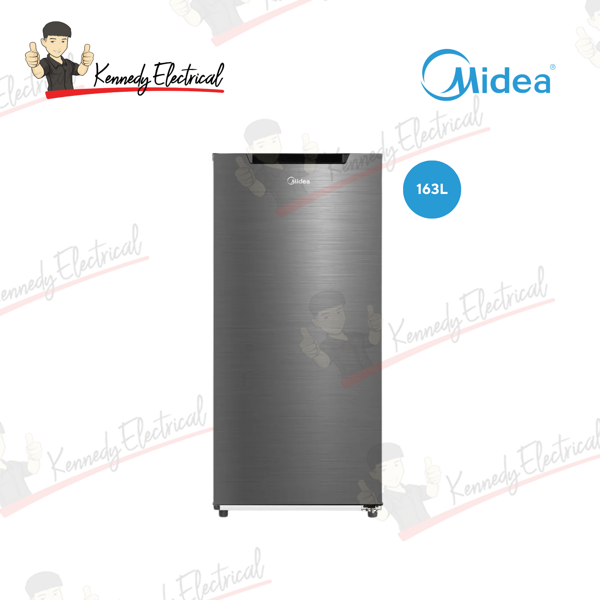 Midea 163L Single Door Refrigerator MDRD229FGD42-MY