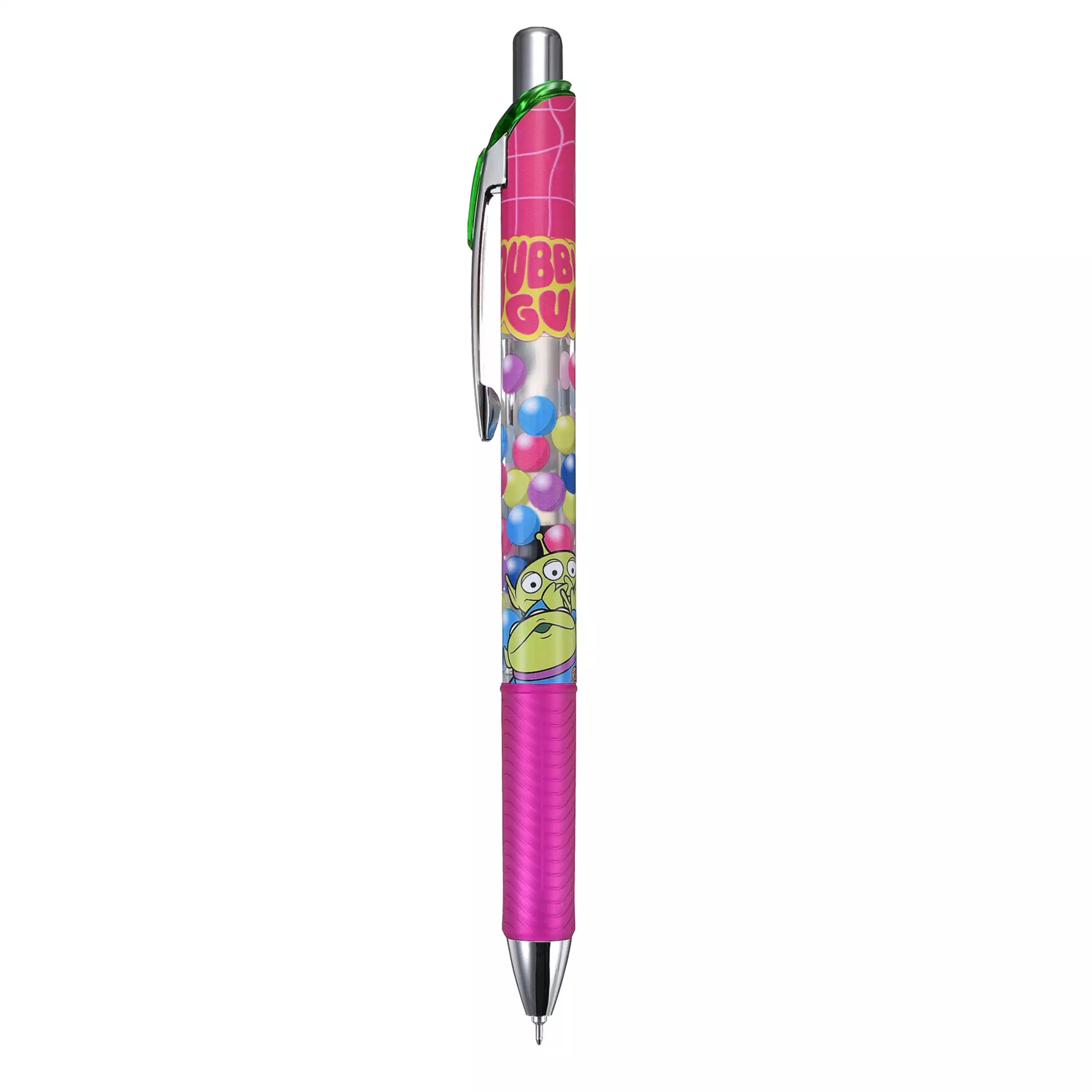 現貨｜【日本 Disney Store 限定】Aliens 三眼仔 日本製 Pentel EnerGel 0.5mm 黑色 啫喱筆 321083