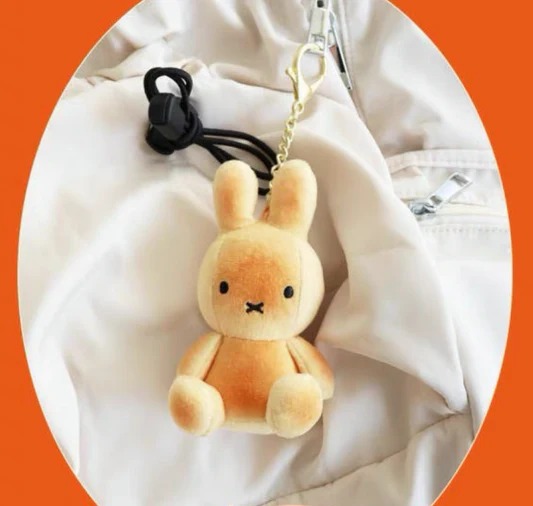 韓國首爾限定 Miffy 烤麵包造型公仔掛飾