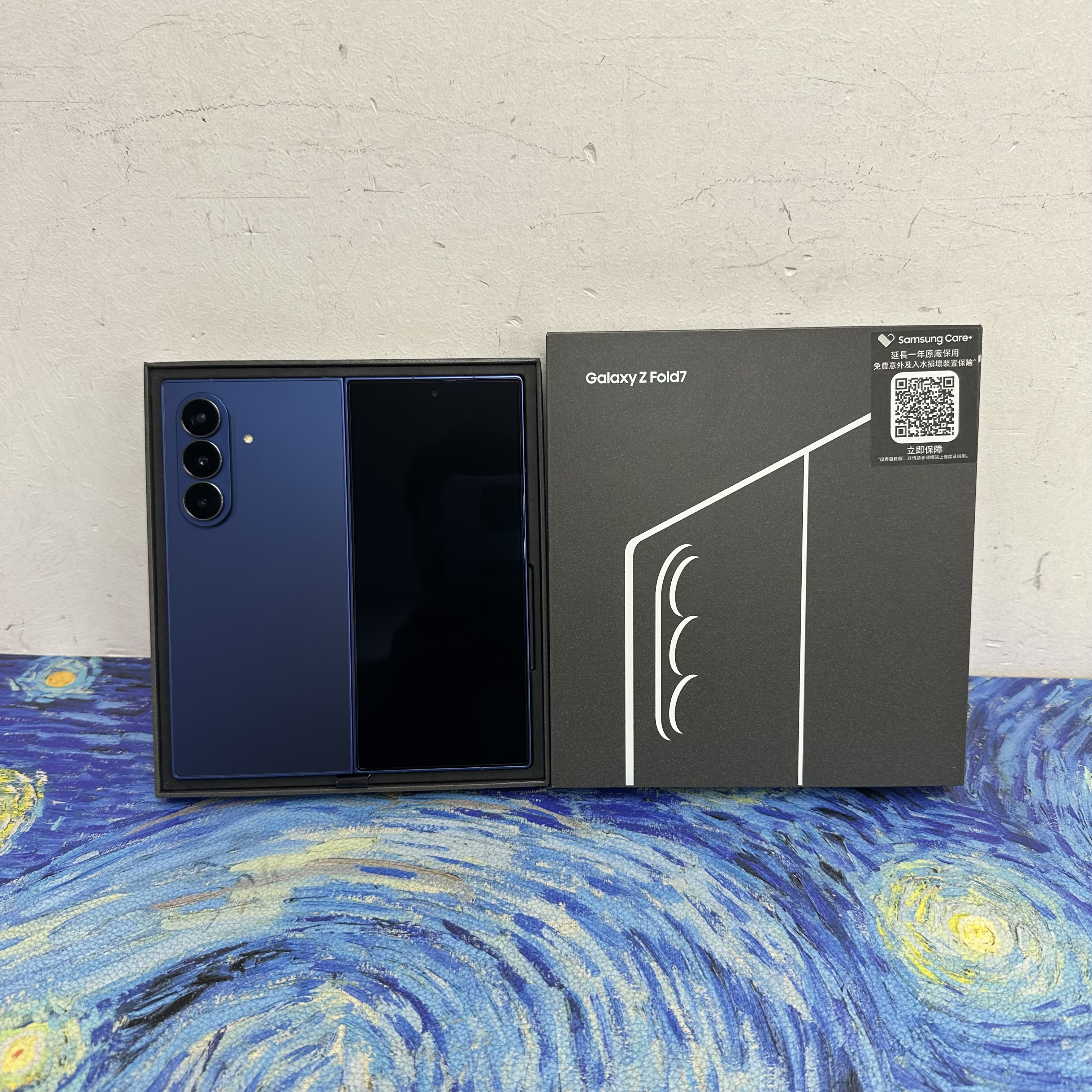 *6158  Samsung Galaxy  Fold 7 完美機 16+1TB 藍色 Blue