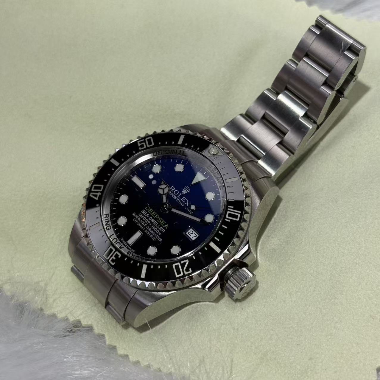 Rolex 勞力士 Sea-Dweller Deepsea 漸變藍面潛水錶 大鬼王Fullset
