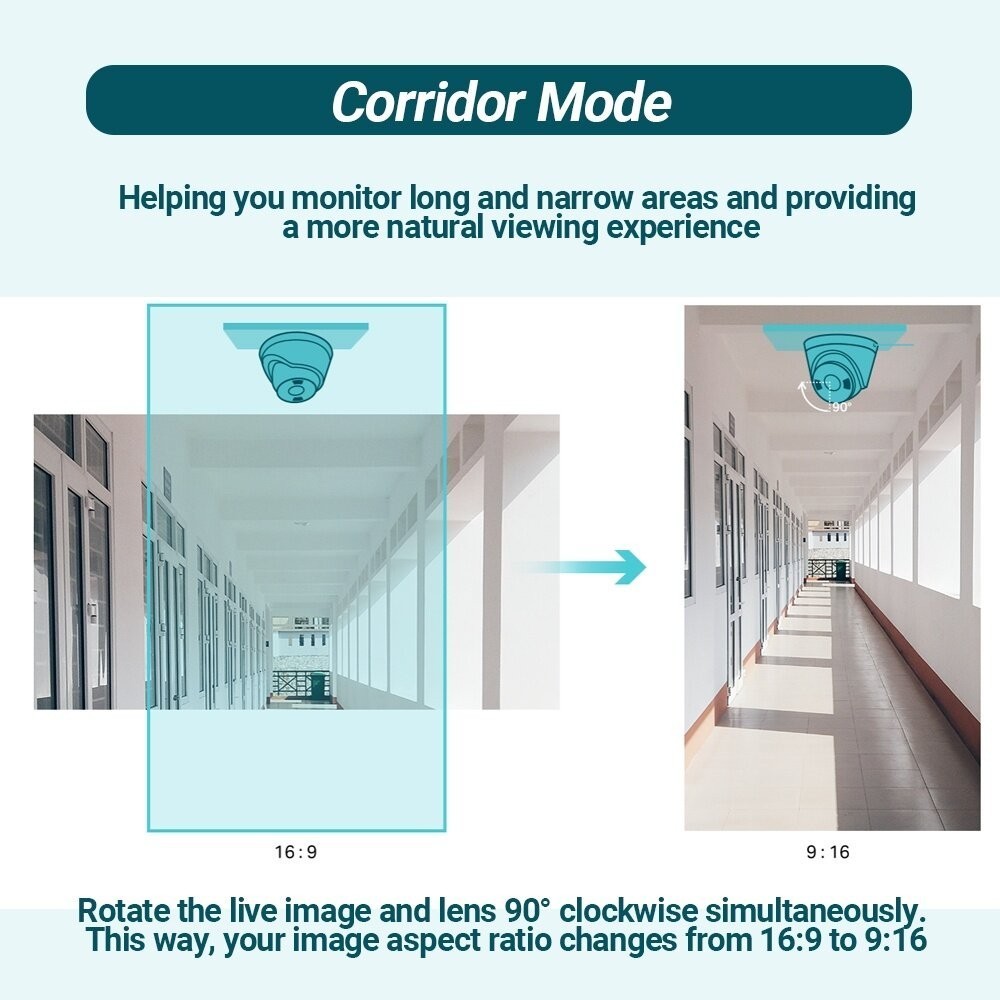 TP Link Vigi C420I 2MP 3MP 4MP 2.8mm 4mm Turret PoE Network Full Colour Outdoor Camera CCTV