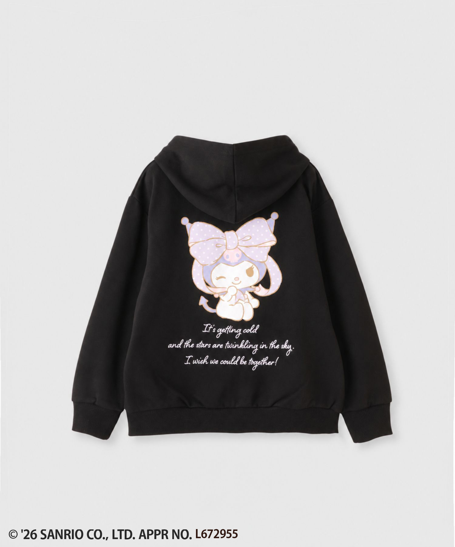 🆕【⭐訂購⭐】  🇯🇵日本直送 🌀 #Sanrio 刺繡圖案 背面印花 連帽外套[3款選] 🌀 [ELJA-0178][261120]