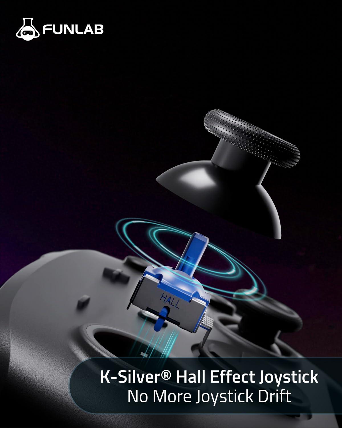 SW2 FUNLAB 螢火蟲加強版無線控制器 FF01 (Z)  Firefly EX Enhanced Wireless Controller for Nintendo Switch2/OLED/Lite FF01 (Z)  SW2-0356