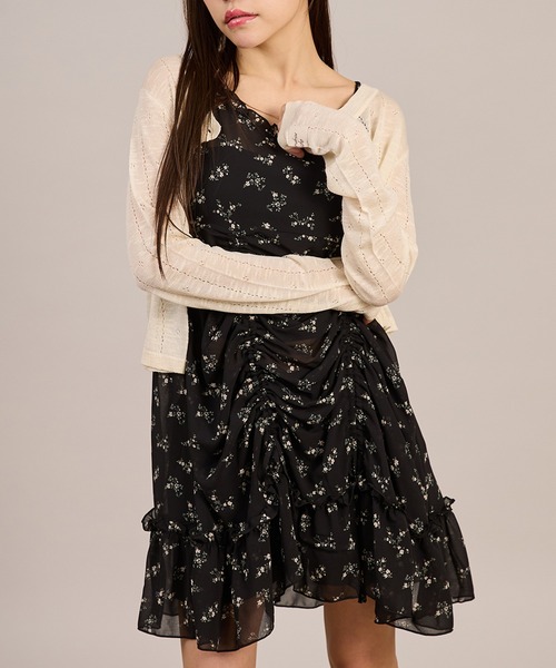 lace抽繩吊帶外搭【JOT003】