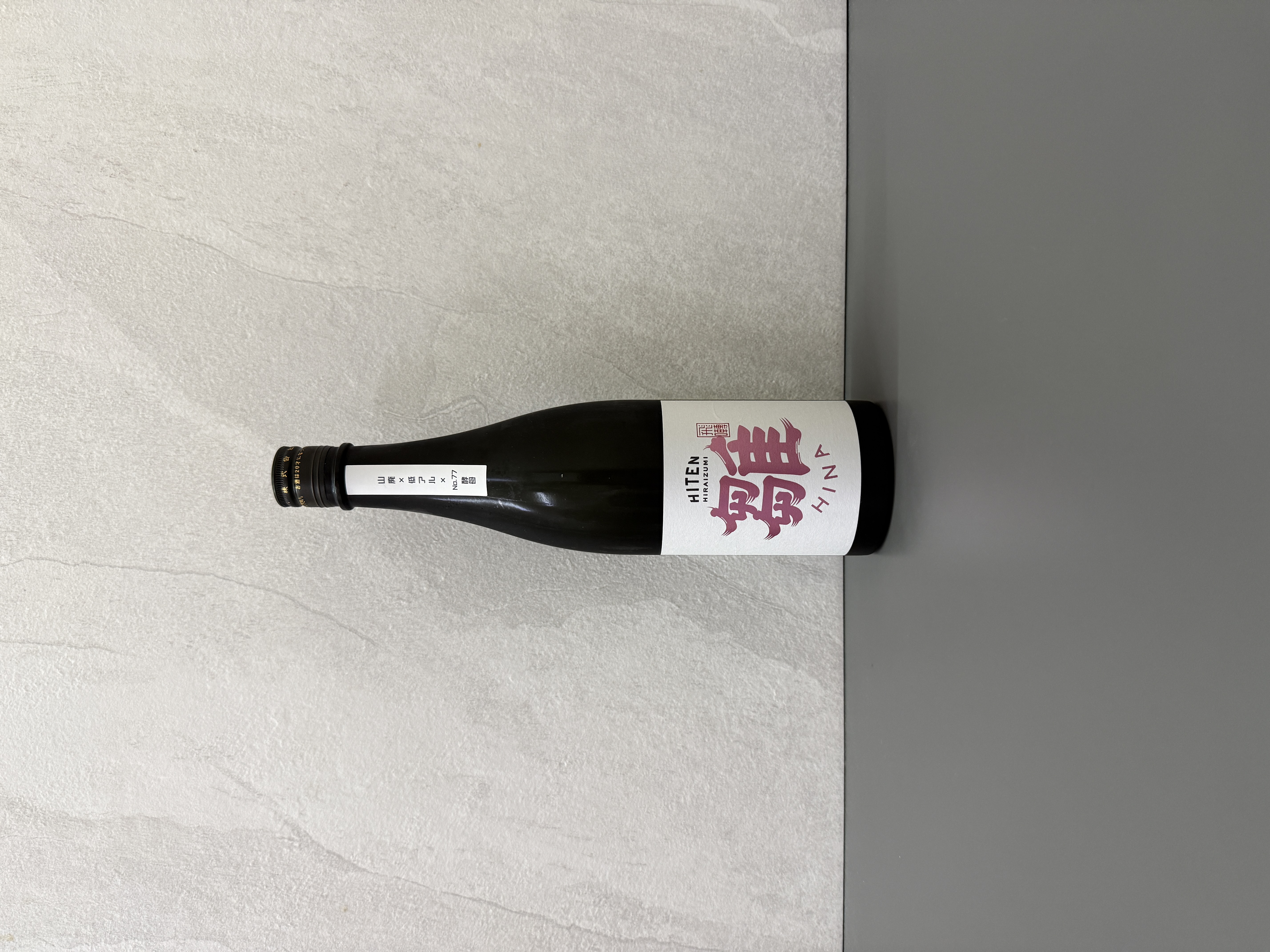 飛良泉 飛囀 雛 山廢純米吟釀 720ml