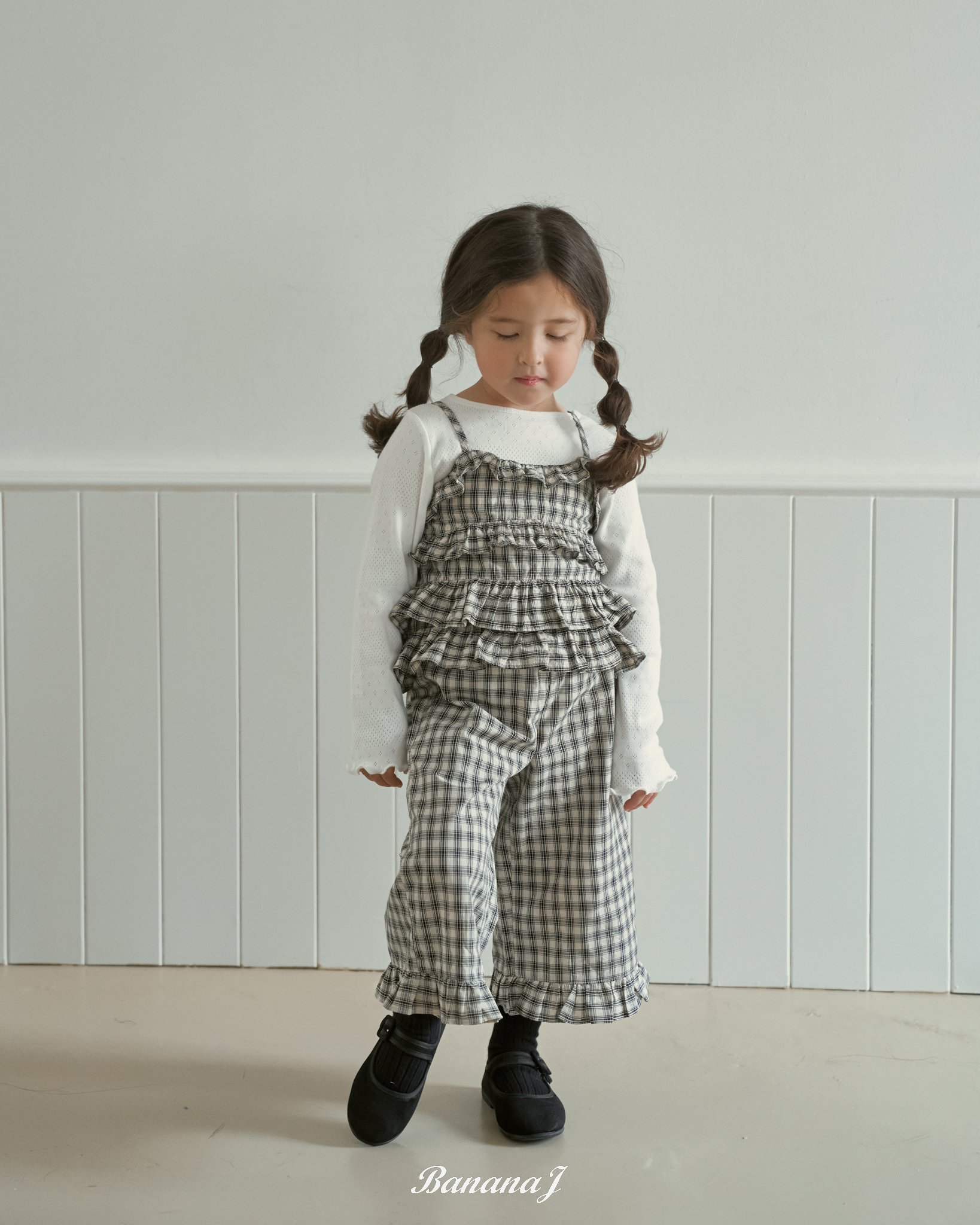 格仔背心 (內搭需另配) / 格仔長褲