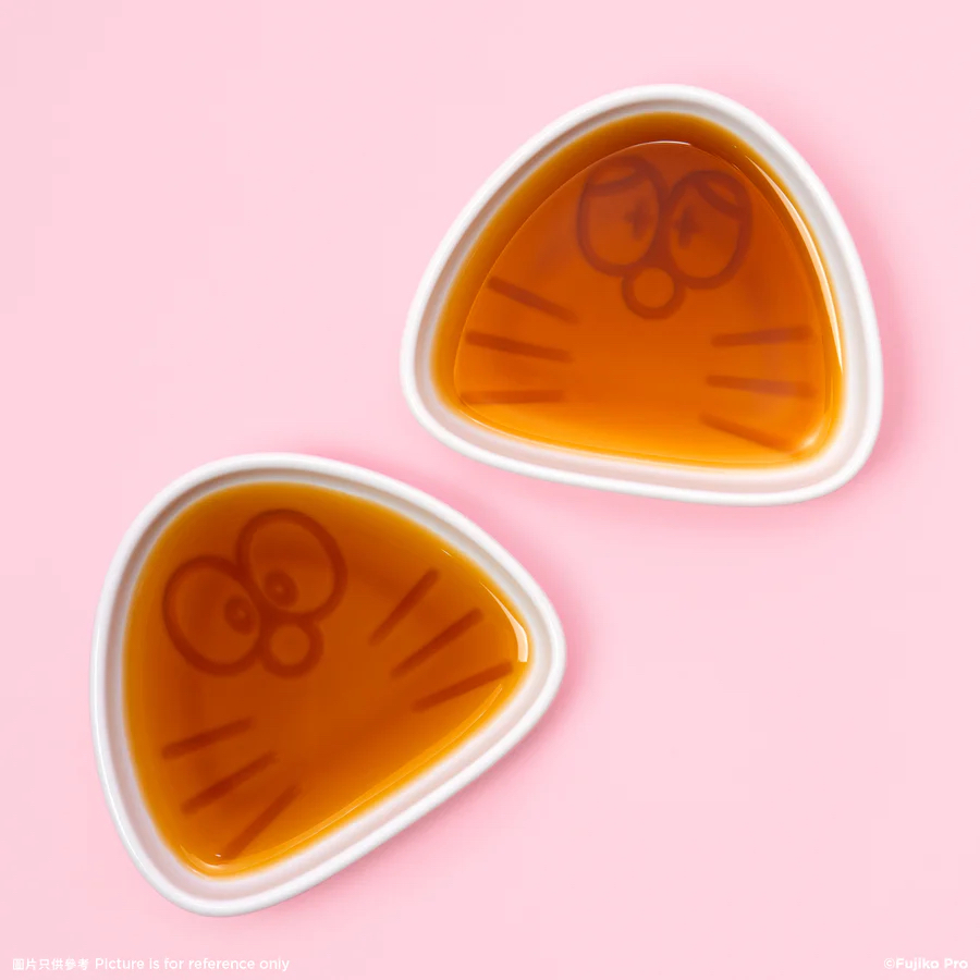 [預購] 多啦A夢櫻花限定 飯團陶瓷豉油碟 (一套兩隻) Doraemon公仔