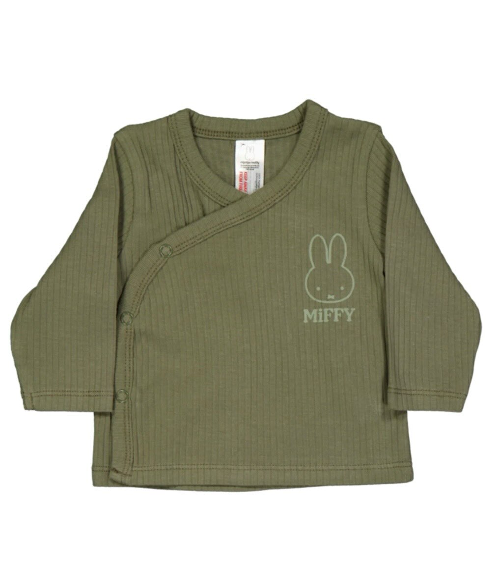 Miffy newborn baby long sleeves wrapover outfit set