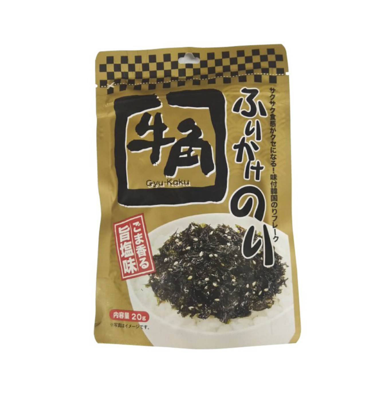 【牛角】紫菜拌飯料