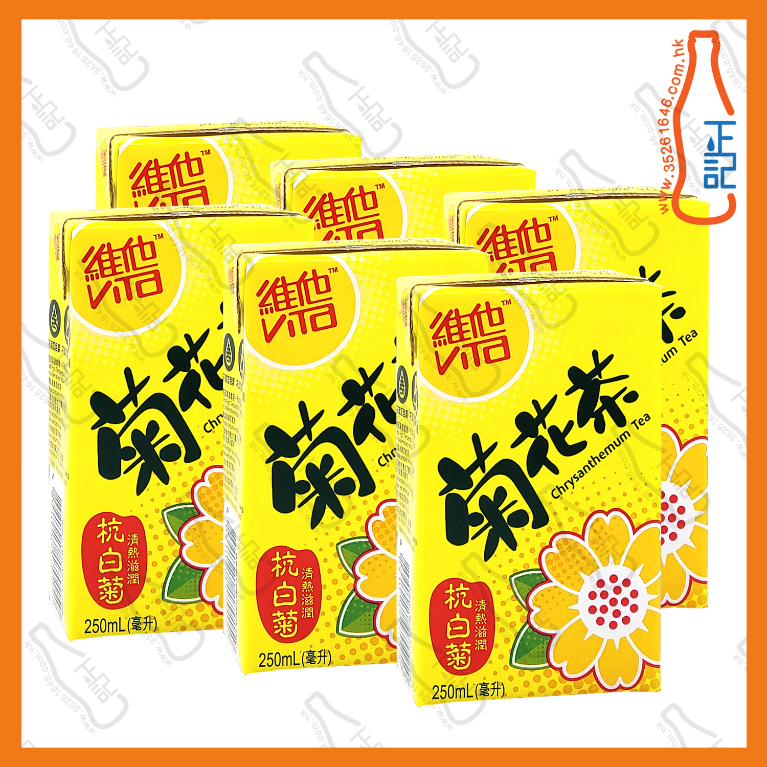 ==(細包)維他菊花茶 250ml x 6包 /排