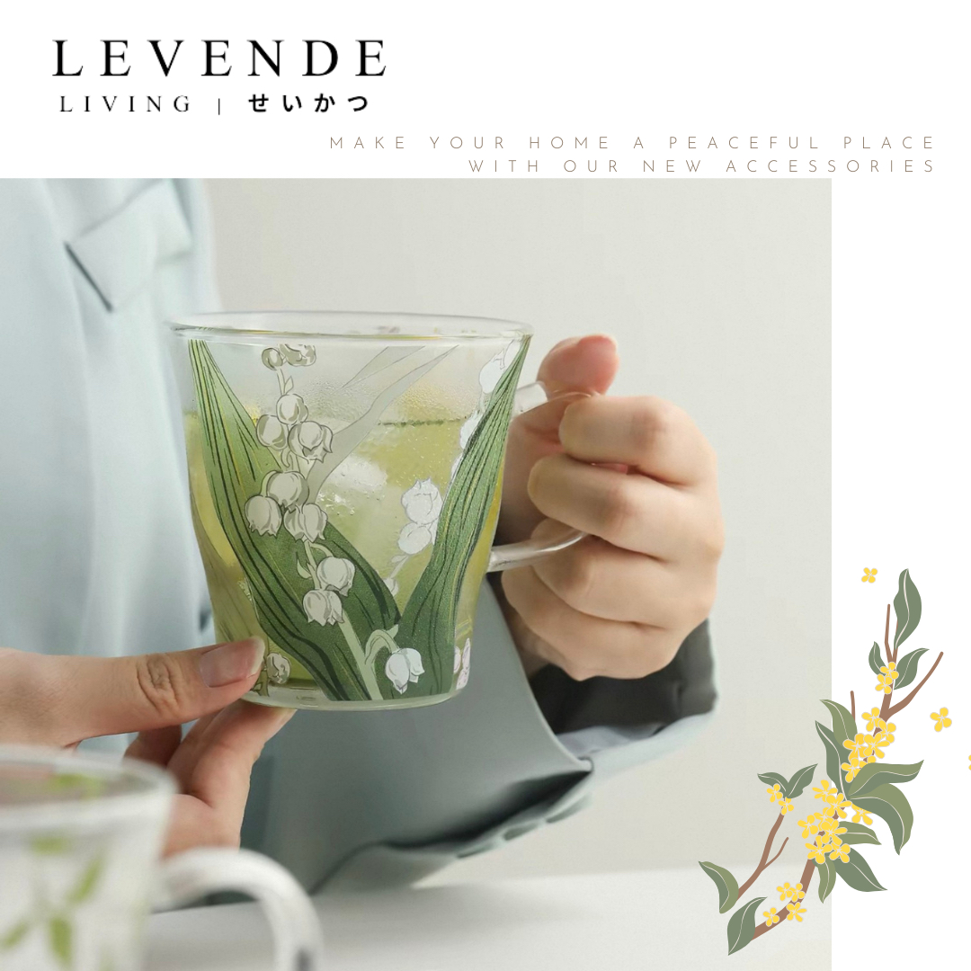 Levende 春日來信系列高硼硅耐熱玻璃杯