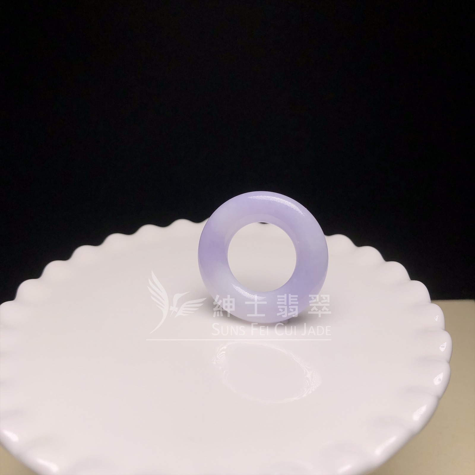 紫羅蘭平安環 YM00175