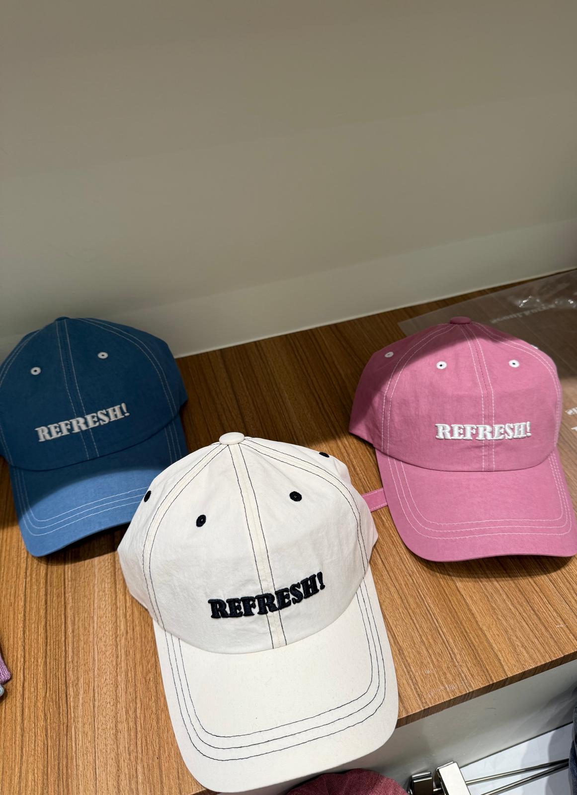 刺繡立體字明線Cap