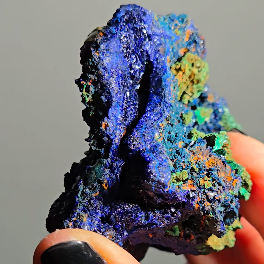 Azurite malachite chrysocolla specimen - AZ35