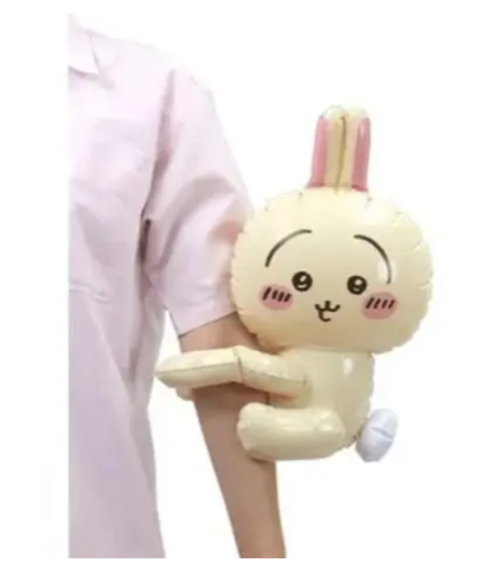 Chiikawa 吉伊卡哇 抱抱造型 氣球 慶祝佈置 派對氣球 (烏薩奇 兔兔) 平行進口