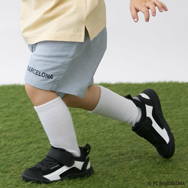 🇯🇵預訂 日本直送🇯🇵Petit Main x 巴塞球隊系列三色球隊標誌梭織短褲