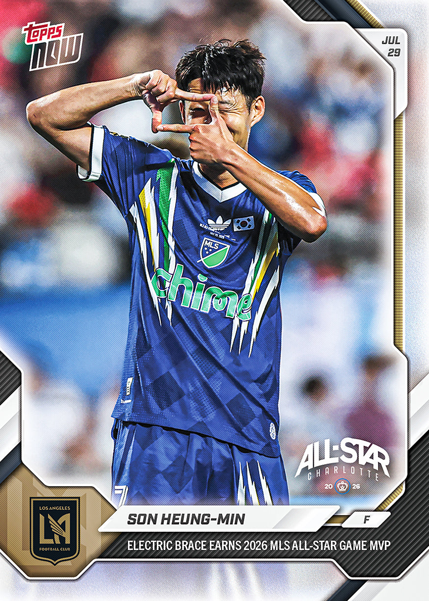 Son Heung-min - 2026 MLS Topps NOW® #59 MLS All-Star Game MVP卡【團購】