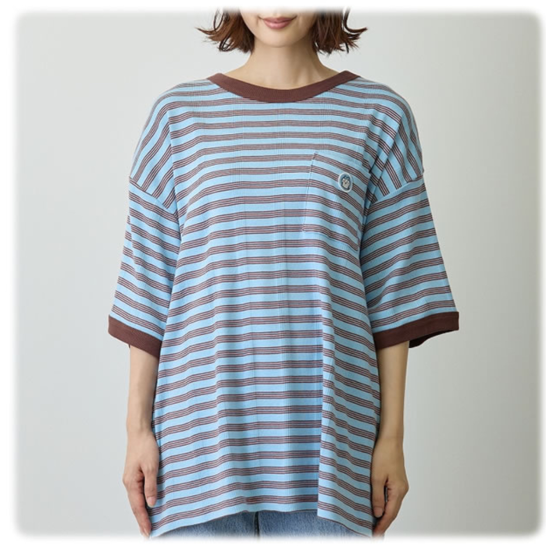 🎀【預訂】Chiikawa  Robert P.Miller × Talking BIG TEE - Hachiware