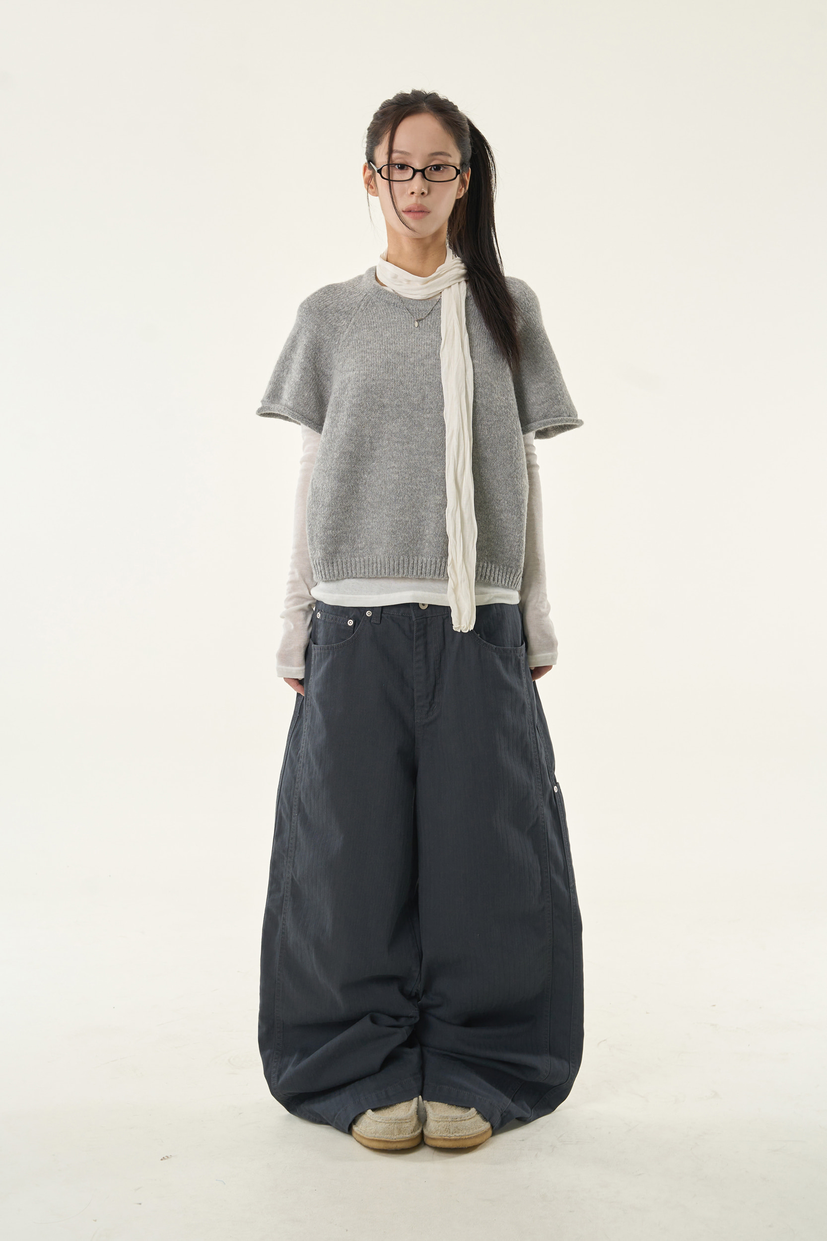 Pocket Wide Leg Cargo Pants