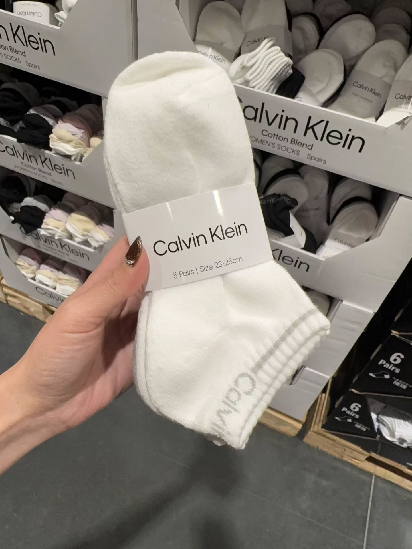 🇯🇵CK 女款5对厚短袜