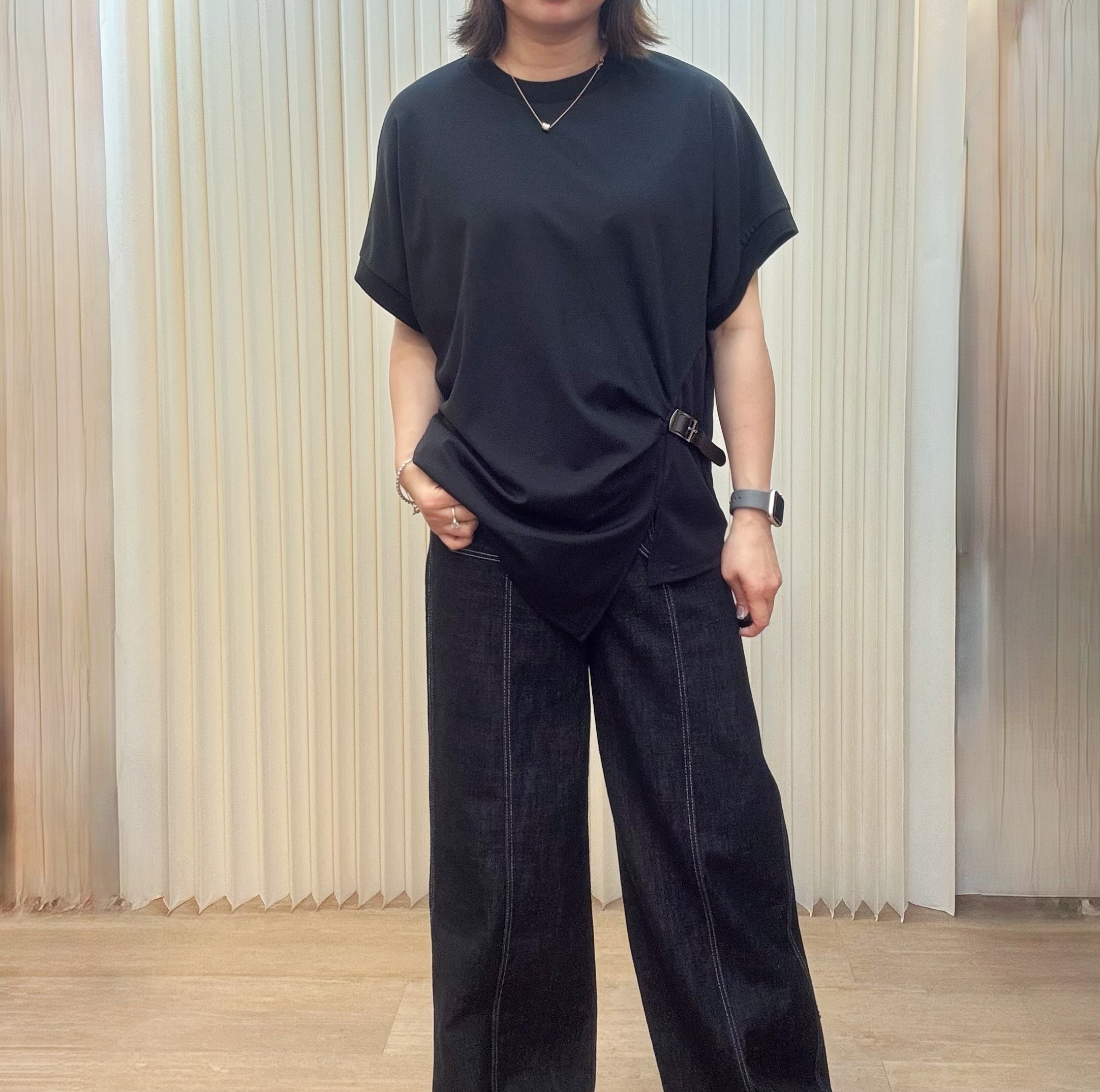 韓國腰有扣衫 M501 03no17240