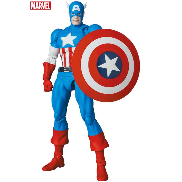 MAFEX Captain America Comic Version