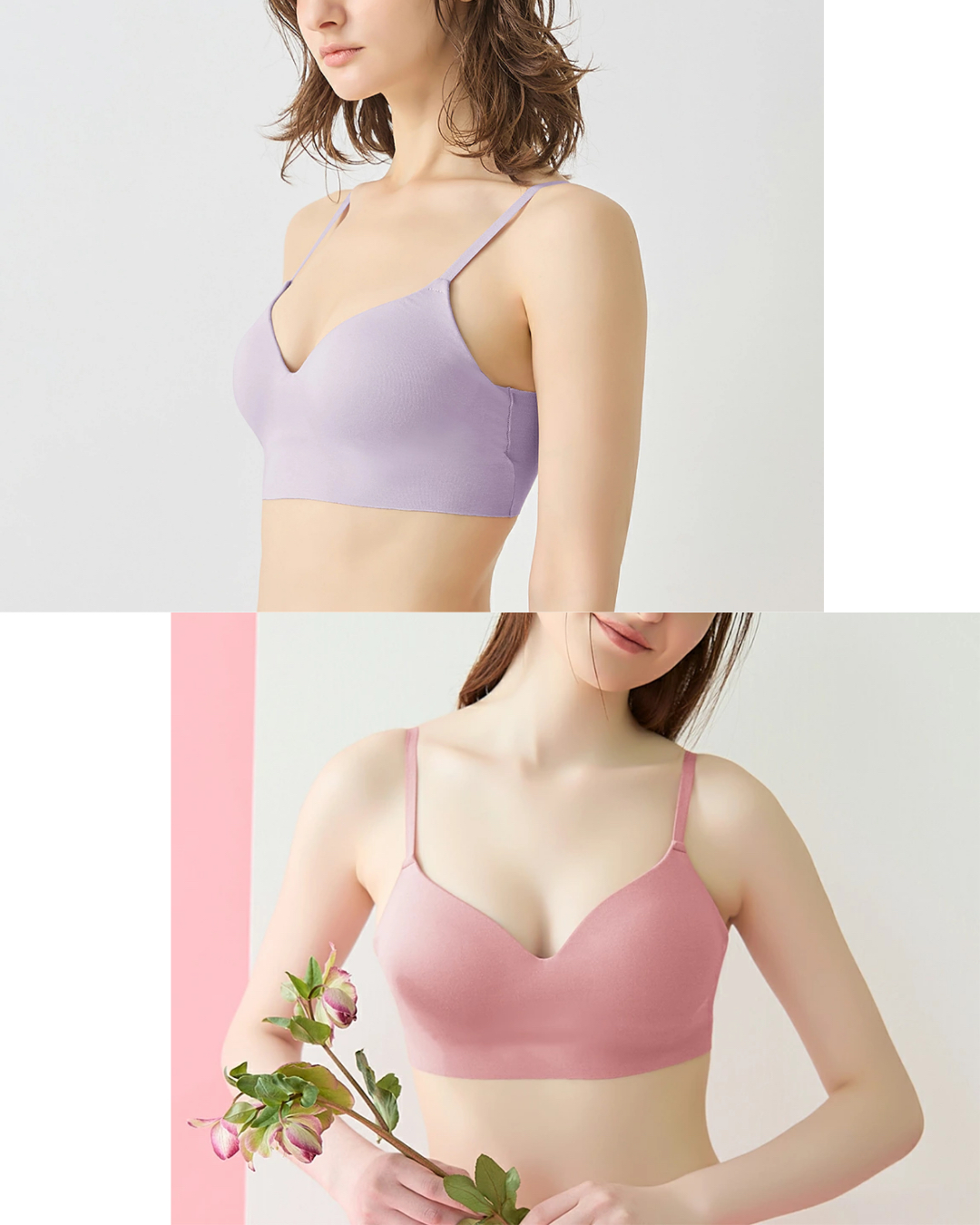 日本代購【 2026新色 日本直送 Gunze KIREILABO Fitte 有機棉 系列 無鋼圈 吊帶 胸圍 non wire bra top 】