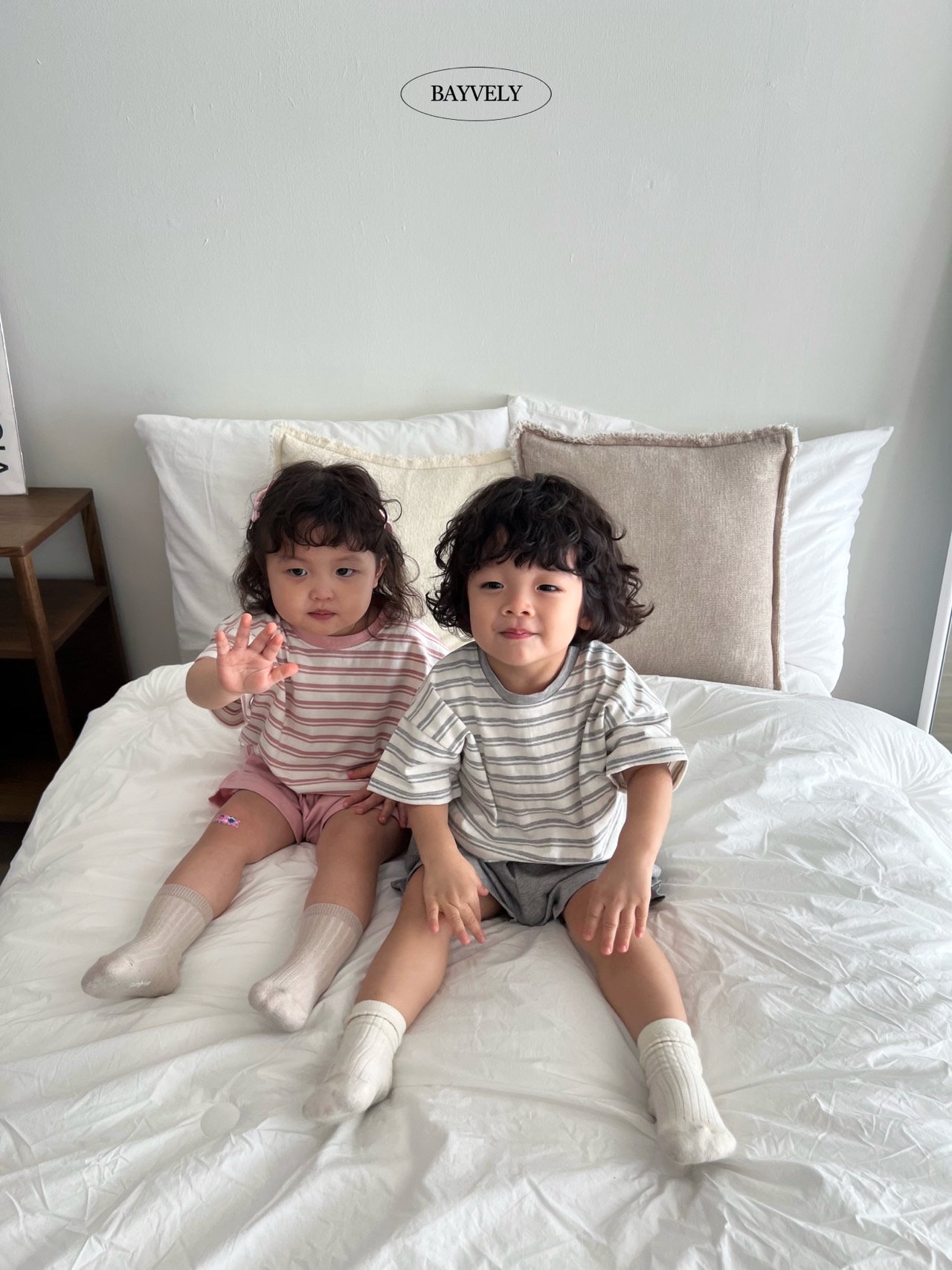 🇰🇷BAYVELY tee+背心set