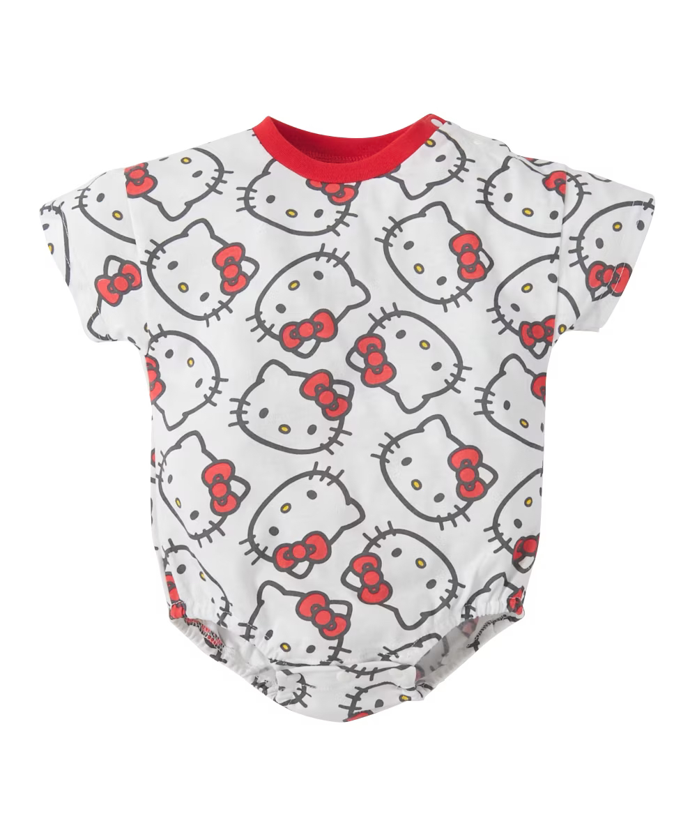 🇯🇵預訂 日本直送🇯🇵Sanrio系列四色人物滿印短袖包屁衣