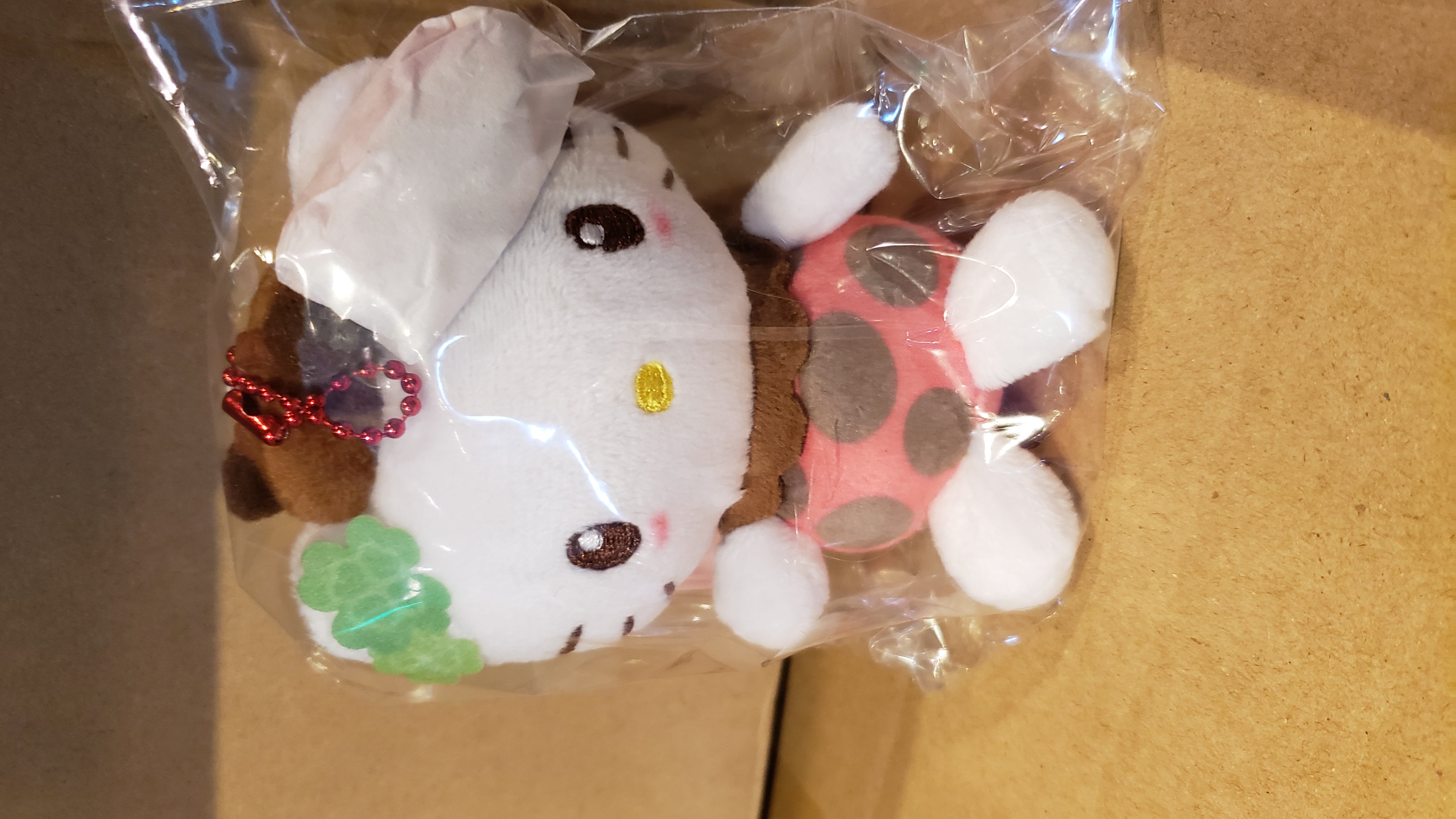 Hello kitty甲蟲小掛件