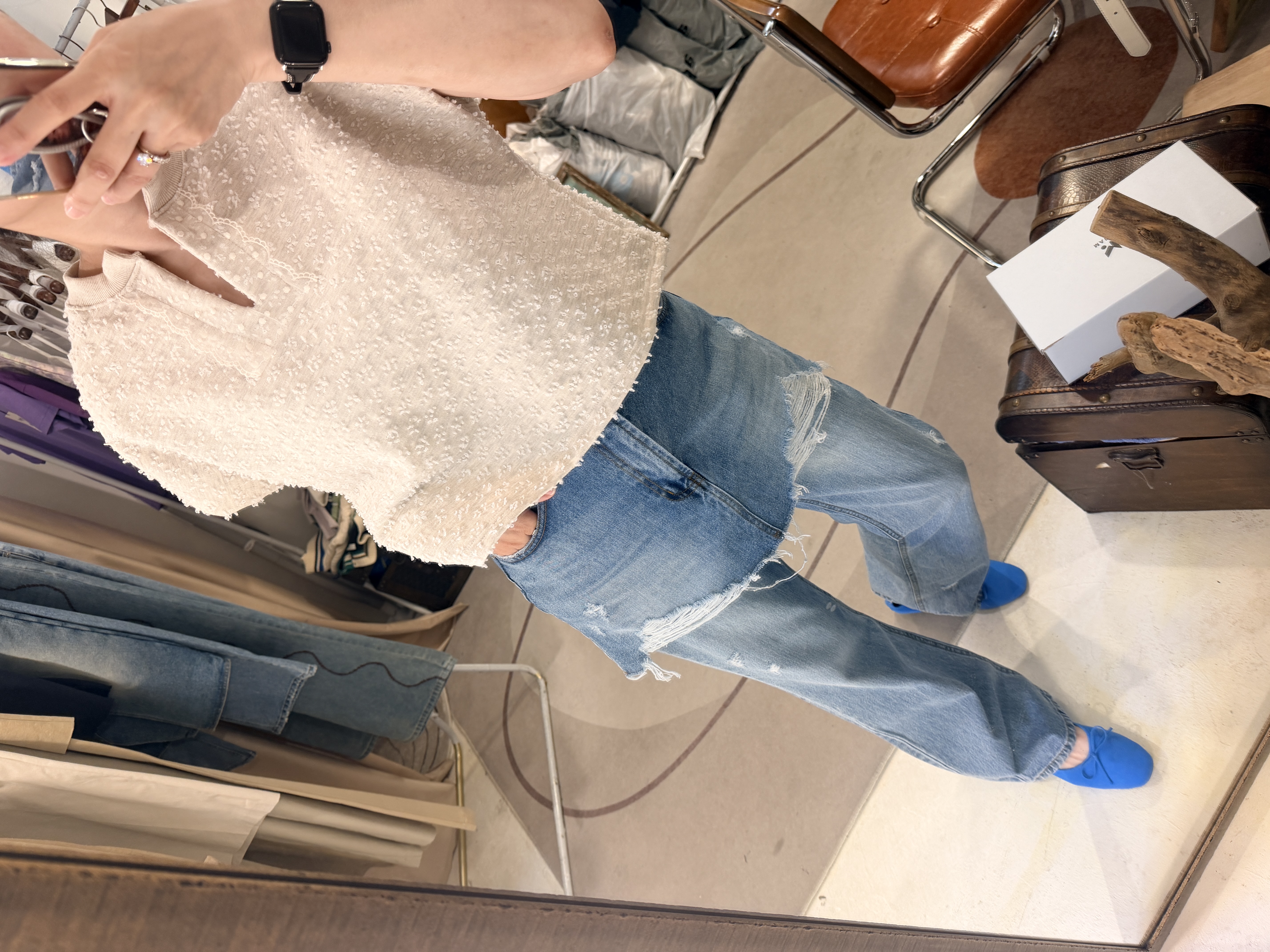 V vest sweater