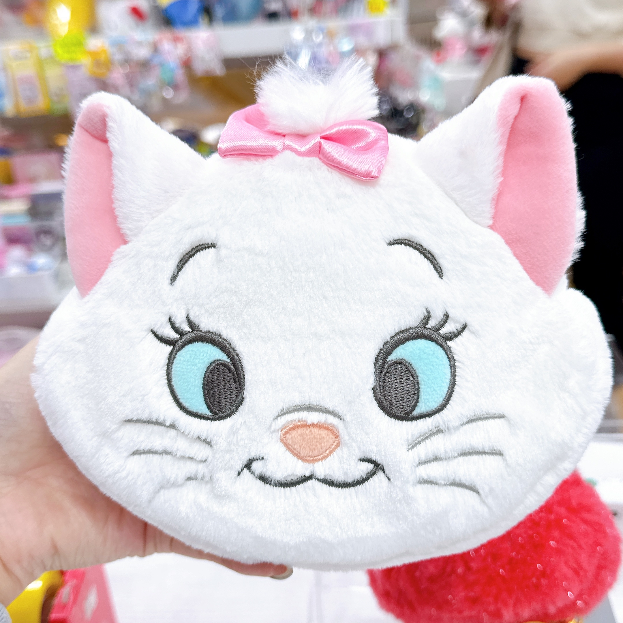 日本直送東京迪士尼marie系列頭形化妝袋