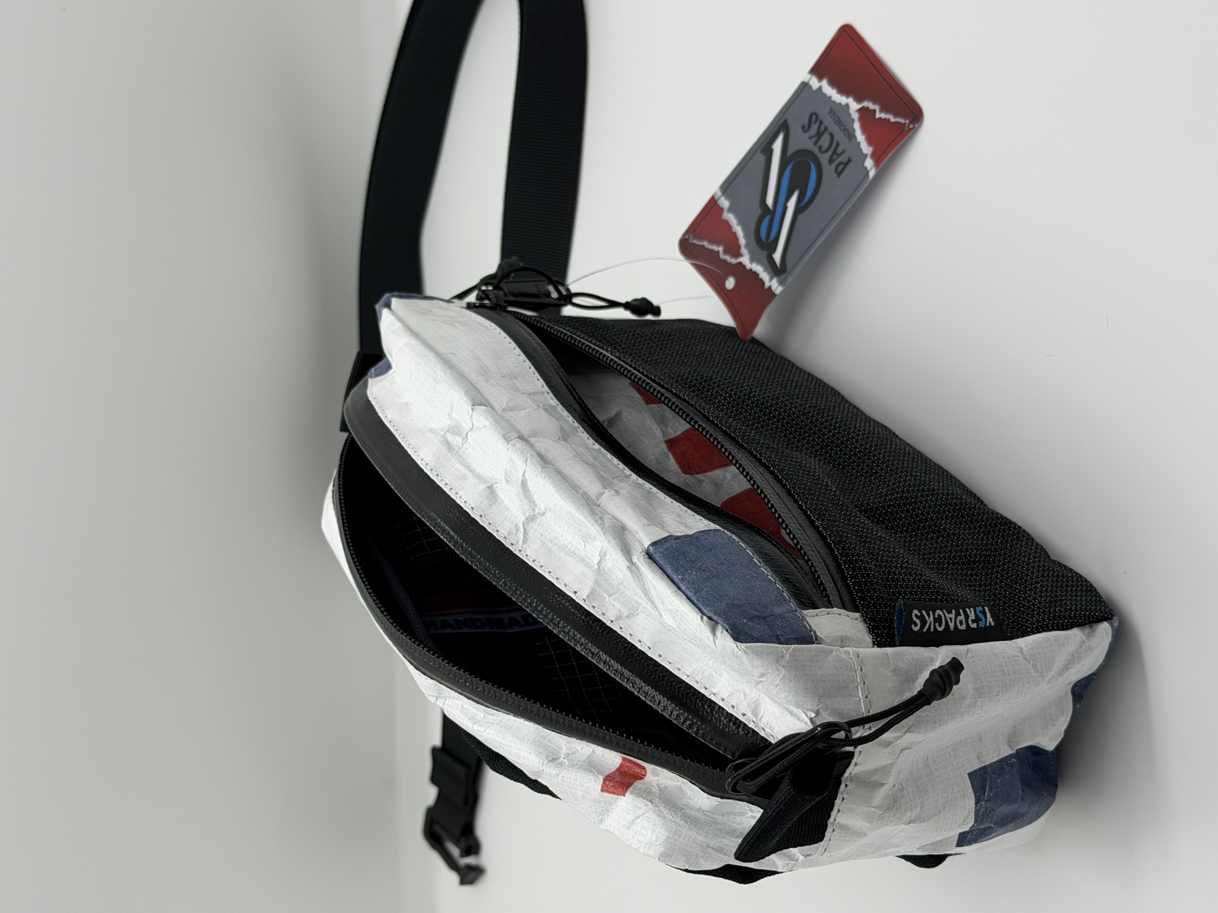 印尼品牌YSR fanny pack  腰包 斜包  Tyvek - Venom - Inner Gridstop Extreema