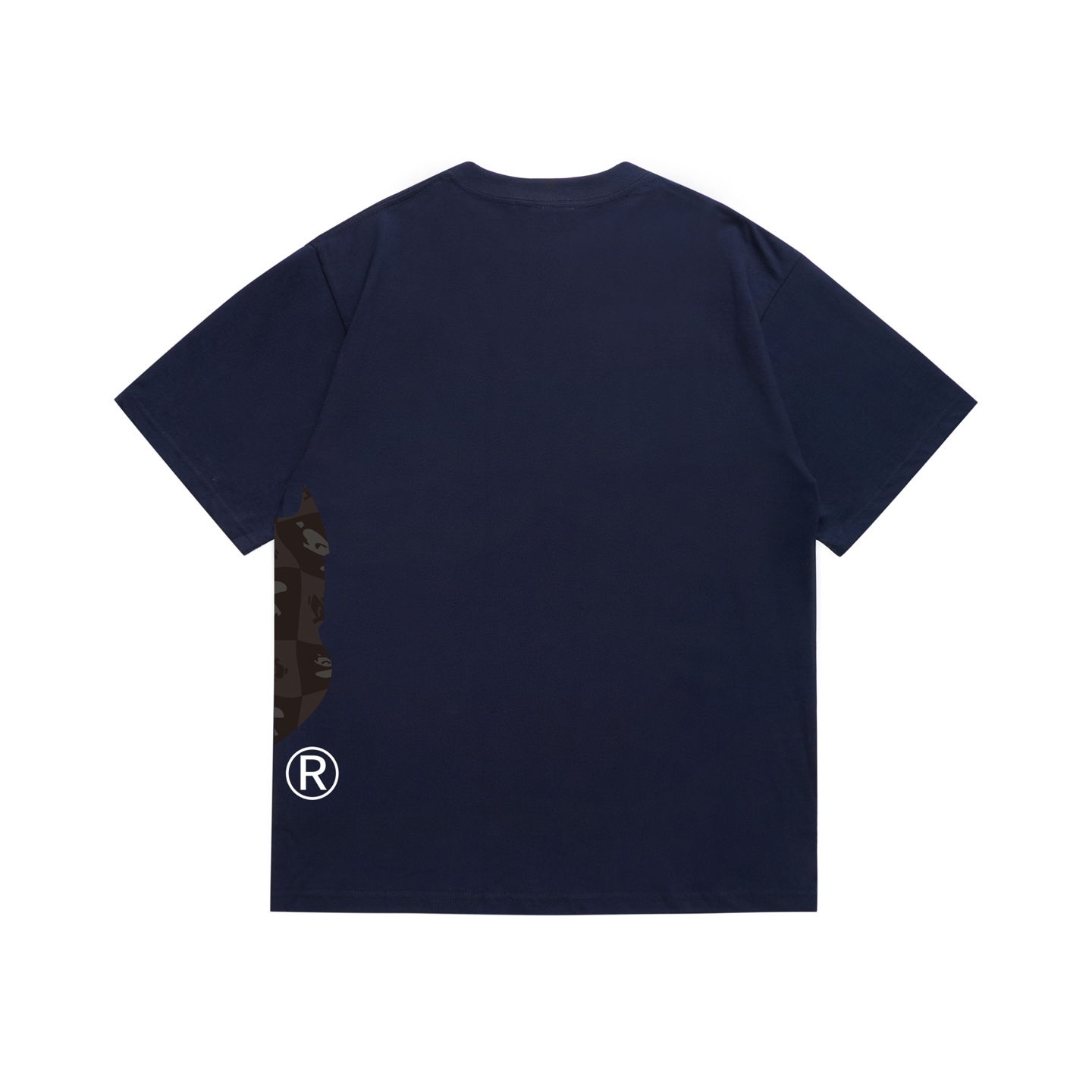 Bape Distortion Side Big Ape Head Tee