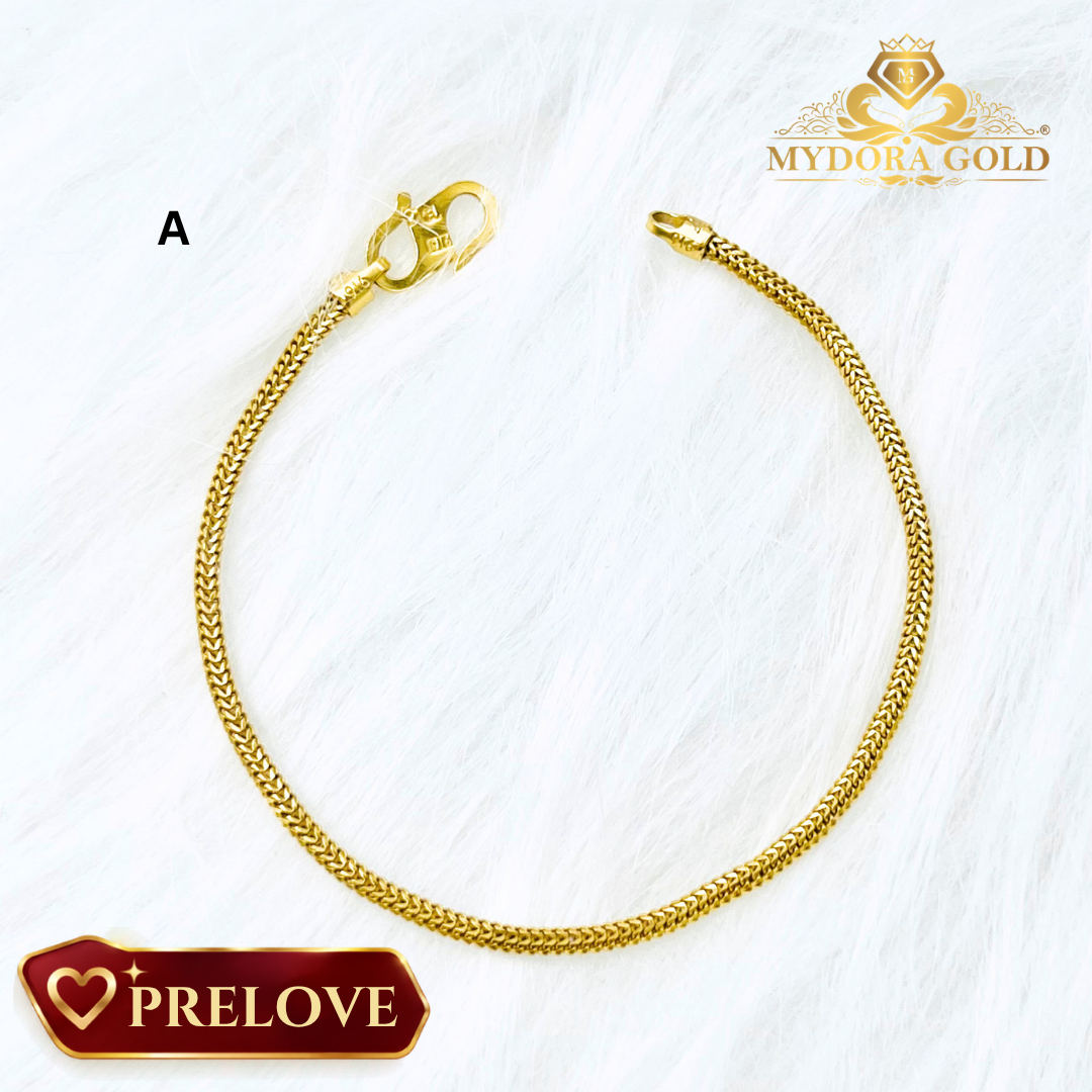 Pre-Loved: Rantai Tangan Pandora PDR l EMAS 916/22K
