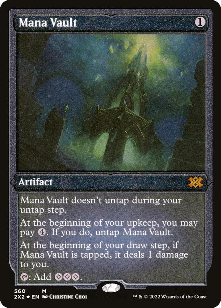Mana Vault (Foil Etched) - Double Masters 2022 (2X2)