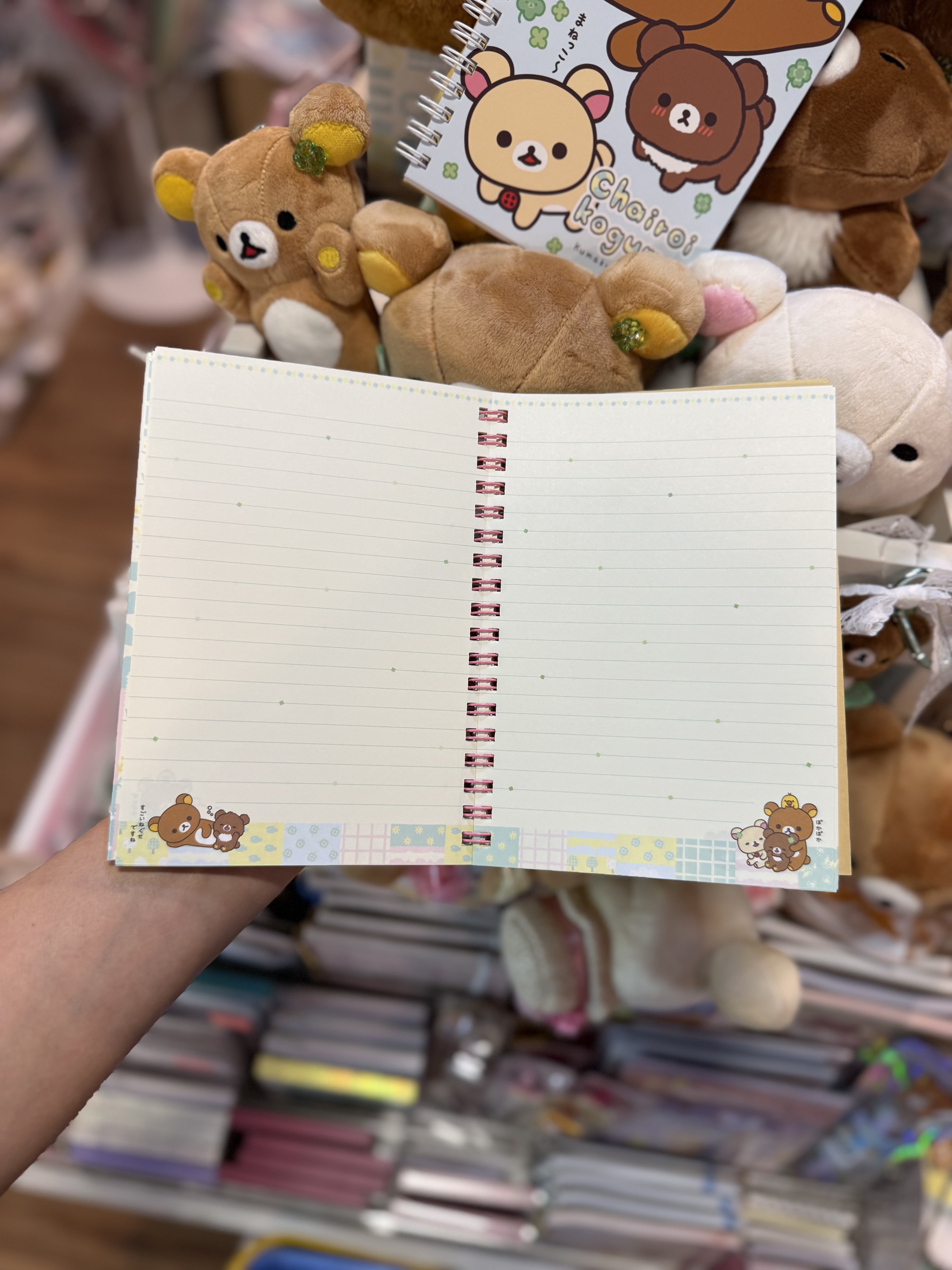 《現貨》全新小熊10週年紀念四葉草系列圈簿