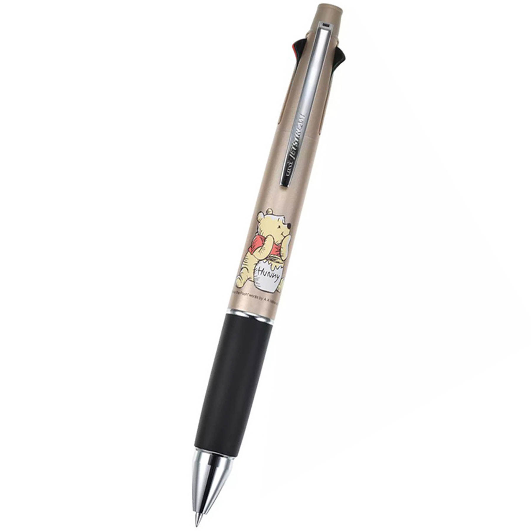 現貨｜【日本 Disney Store 限定】 Winnie the Pooh 小熊維尼 Disney 日本製 uni Jetstream 4&1 多功能 5用筆 0.5mm 4色原子筆 + 0.5mm 鉛芯筆 823440