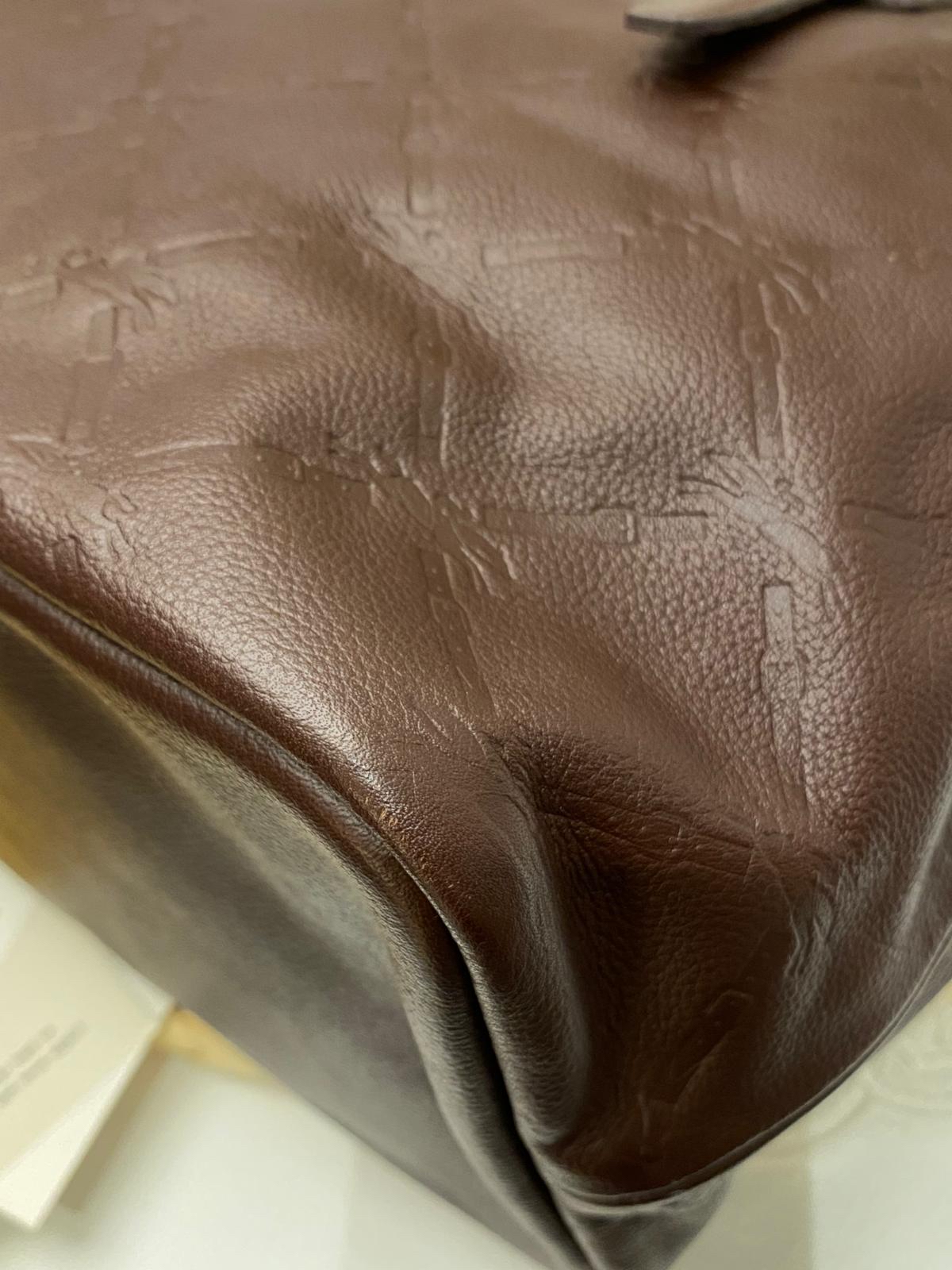 Longchamp LM Cuir Leather Tote Bag