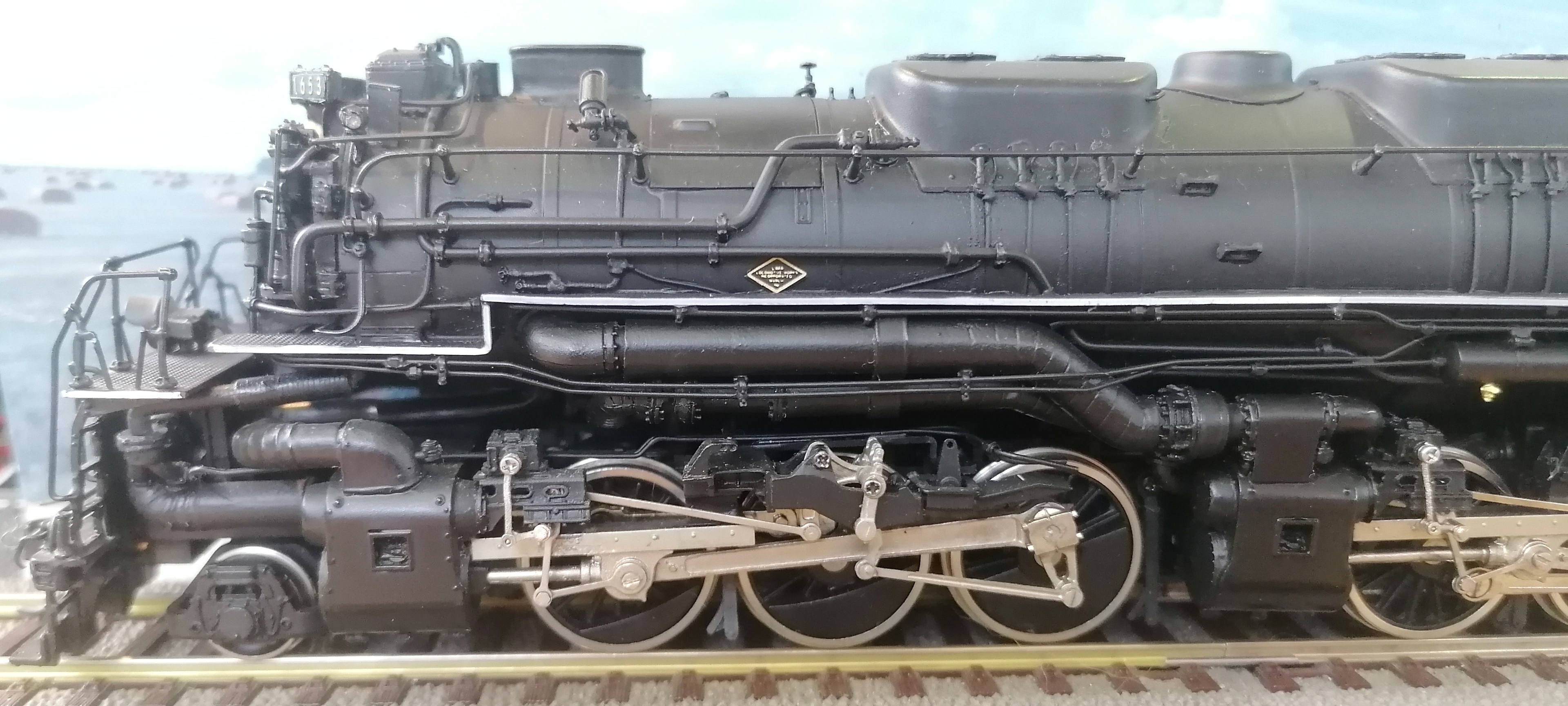 Overland OMI Brass model C&O H8 Allegheny 2-6-6-6 HO 1:87
