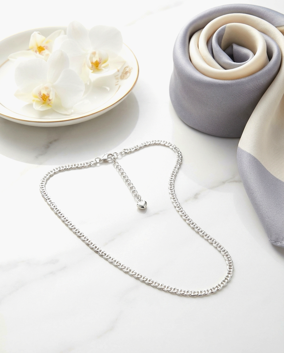 S925 -EN0123 Link Chain Necklaces