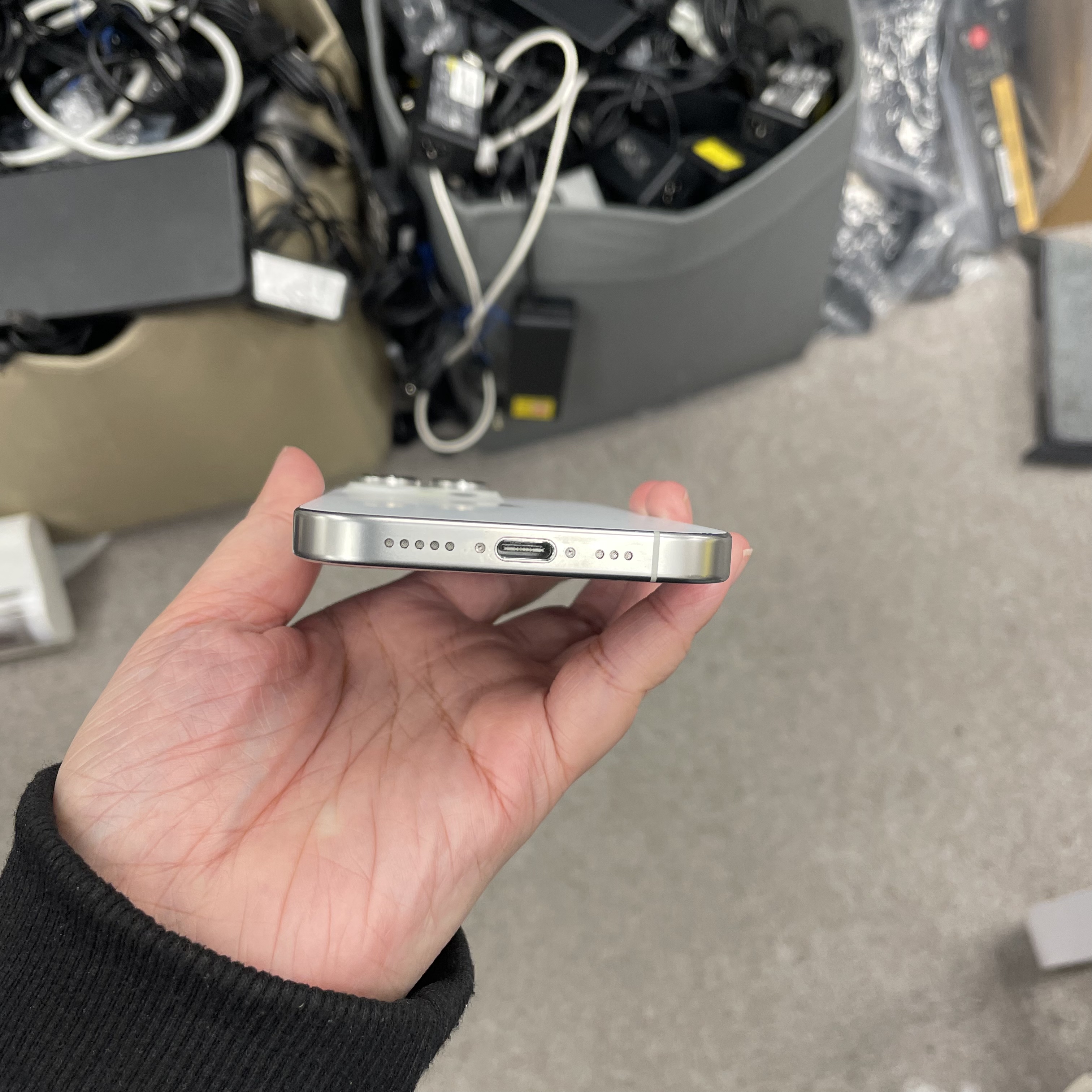 *5955 16 Pro 完美機 128GB 電93 白色 white