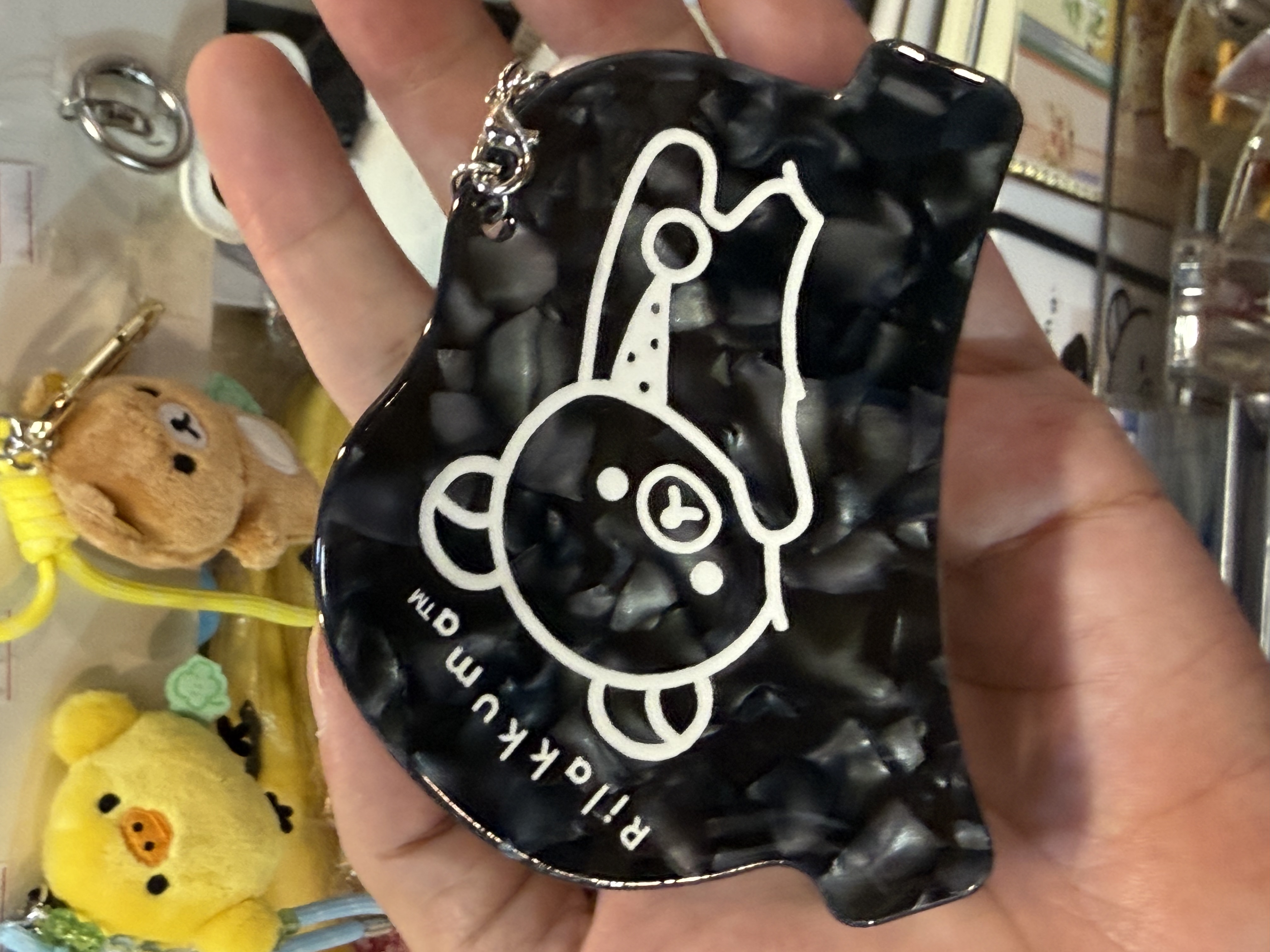 《現貨》全新Rilakkuma 黑白系列 鯊魚髮夾