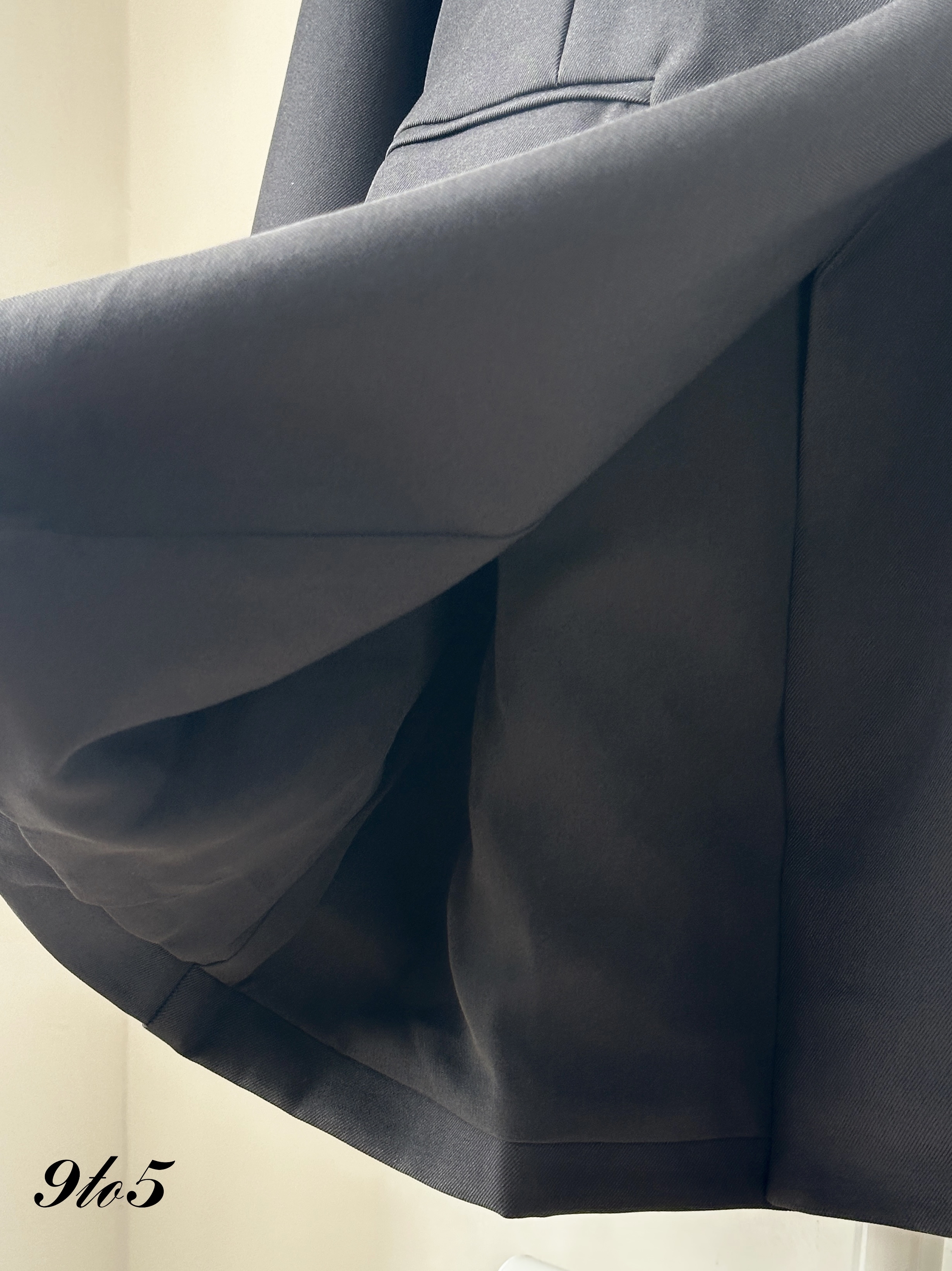 T4112 Long Sleeve Blazer - Black & White 