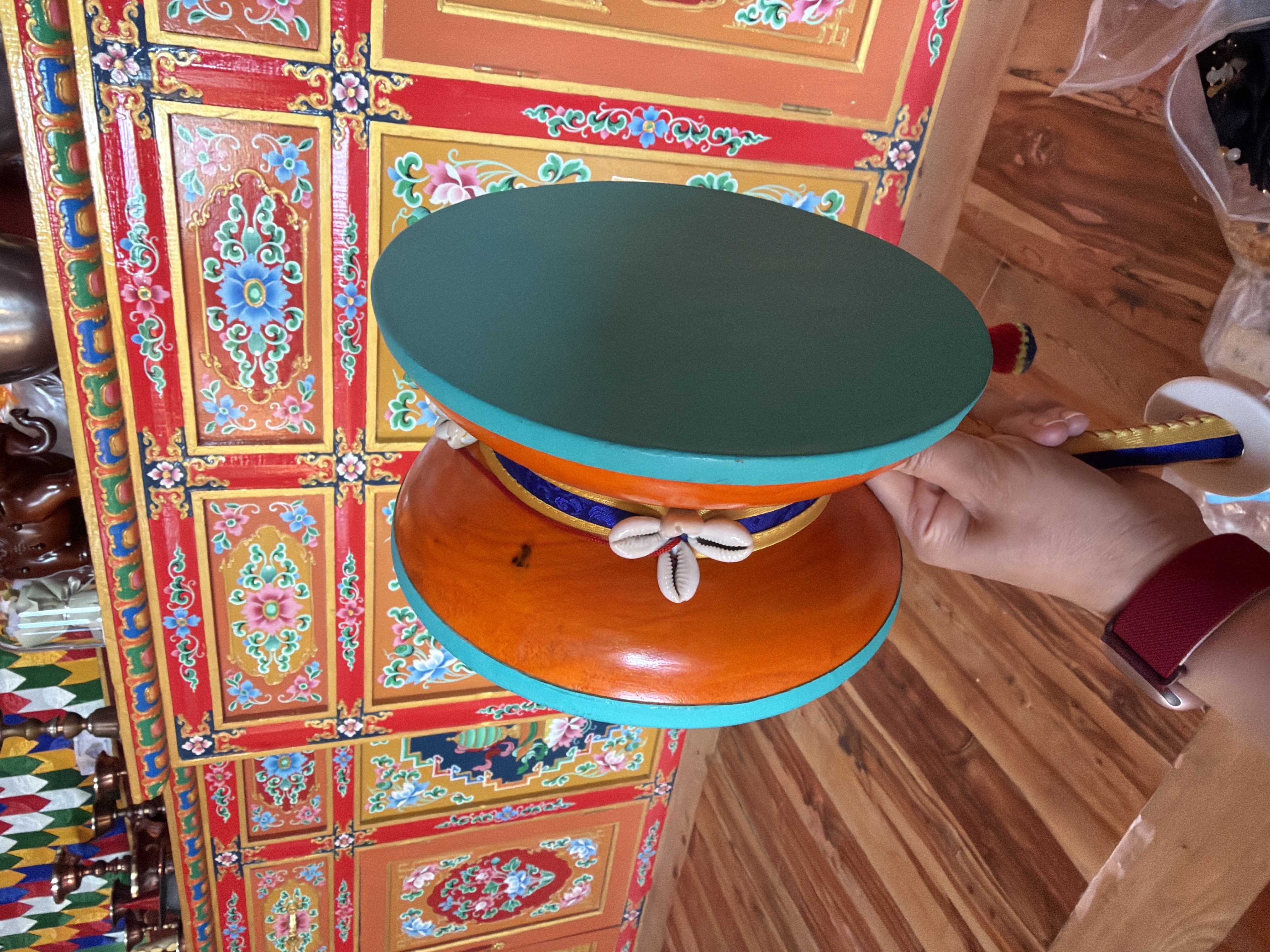 義賣品（不包郵）：施身法鼓（護法殿加持）