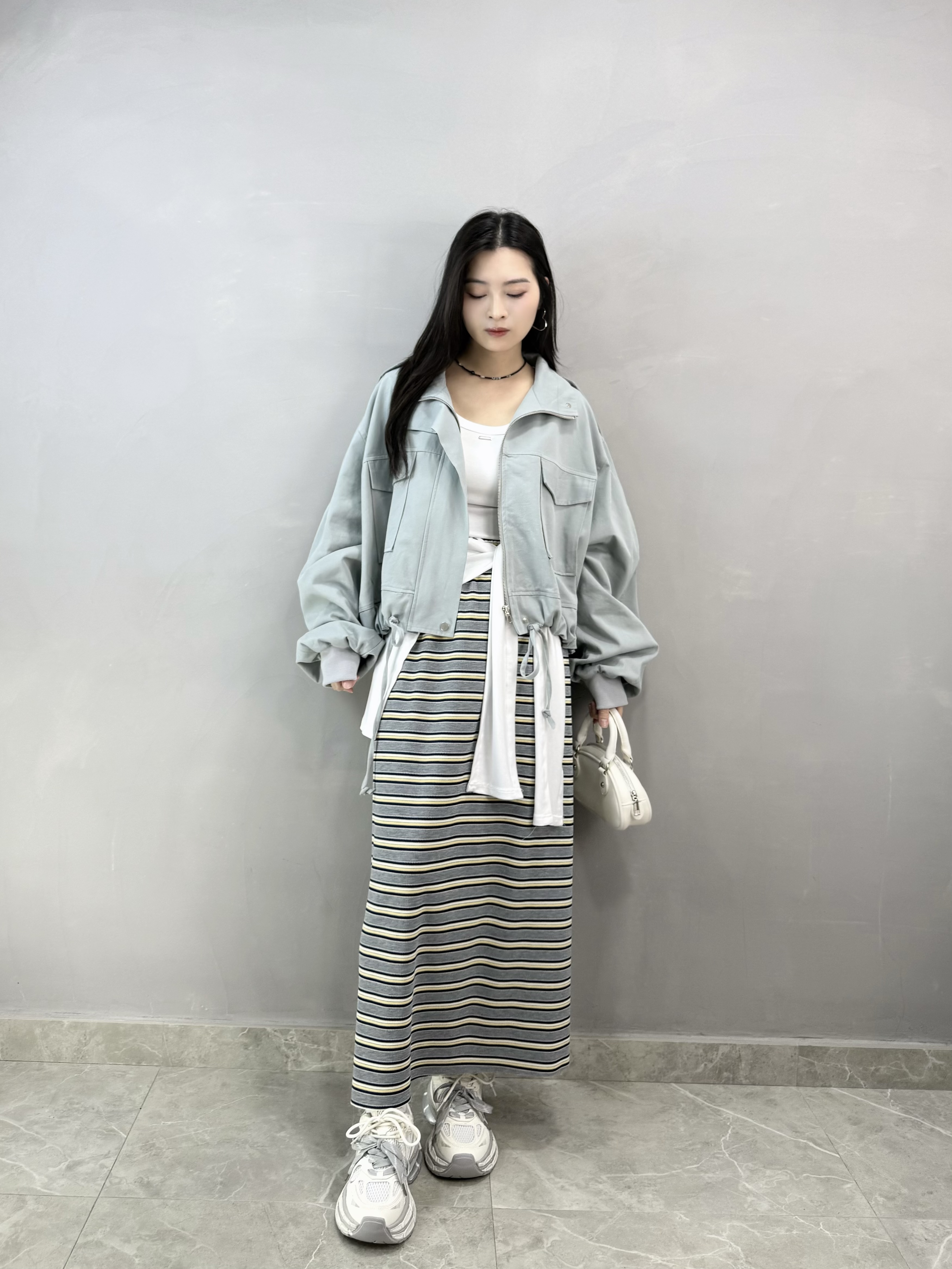 J68 雙袋束腳外套