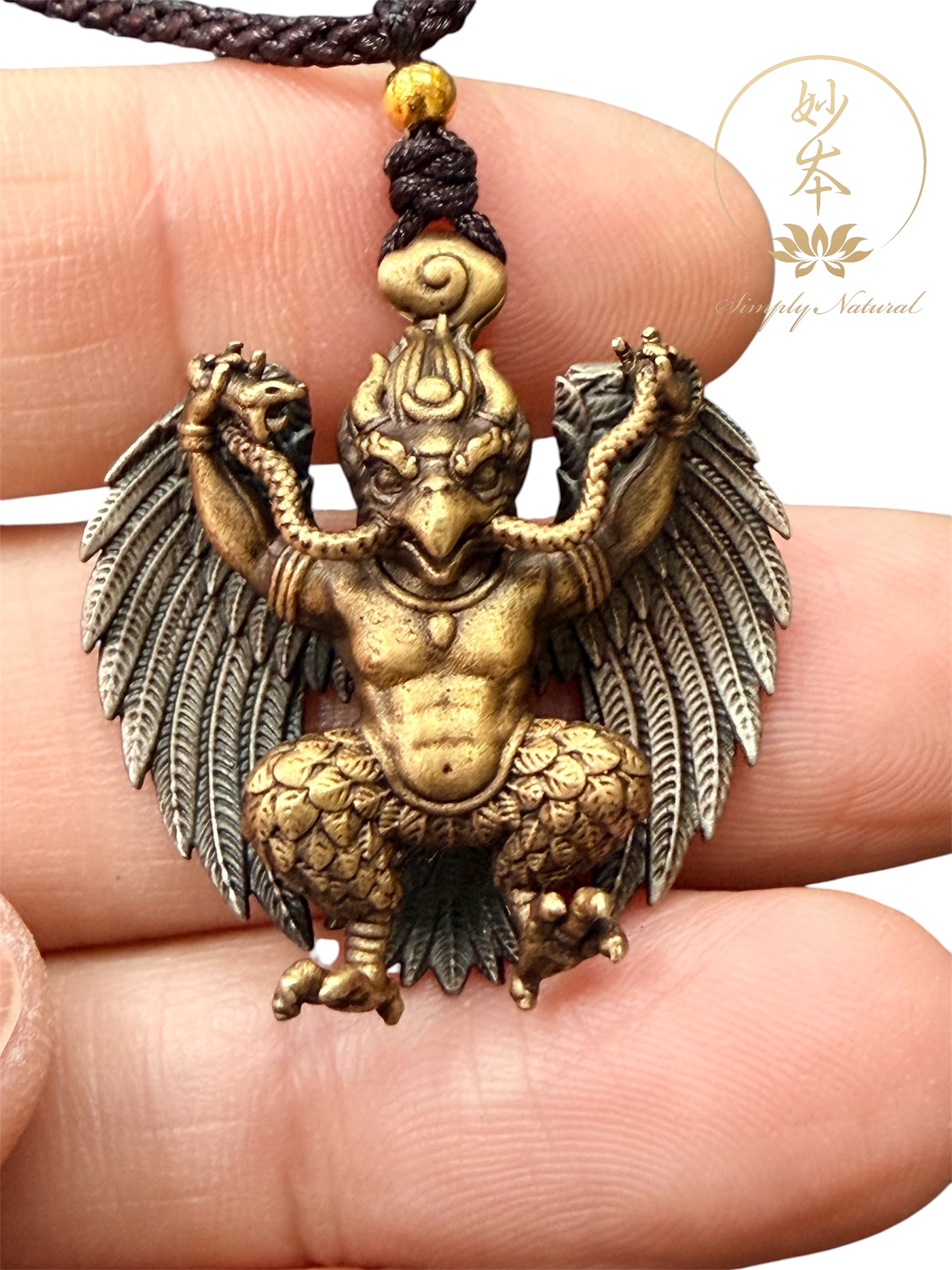 大鵬鳥吊咀 （黃銅）3cm 已加持