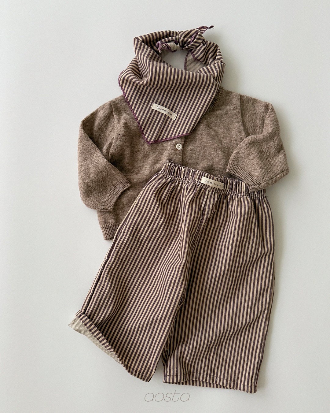 Aosta | [Knit Cashmere Cardigan]